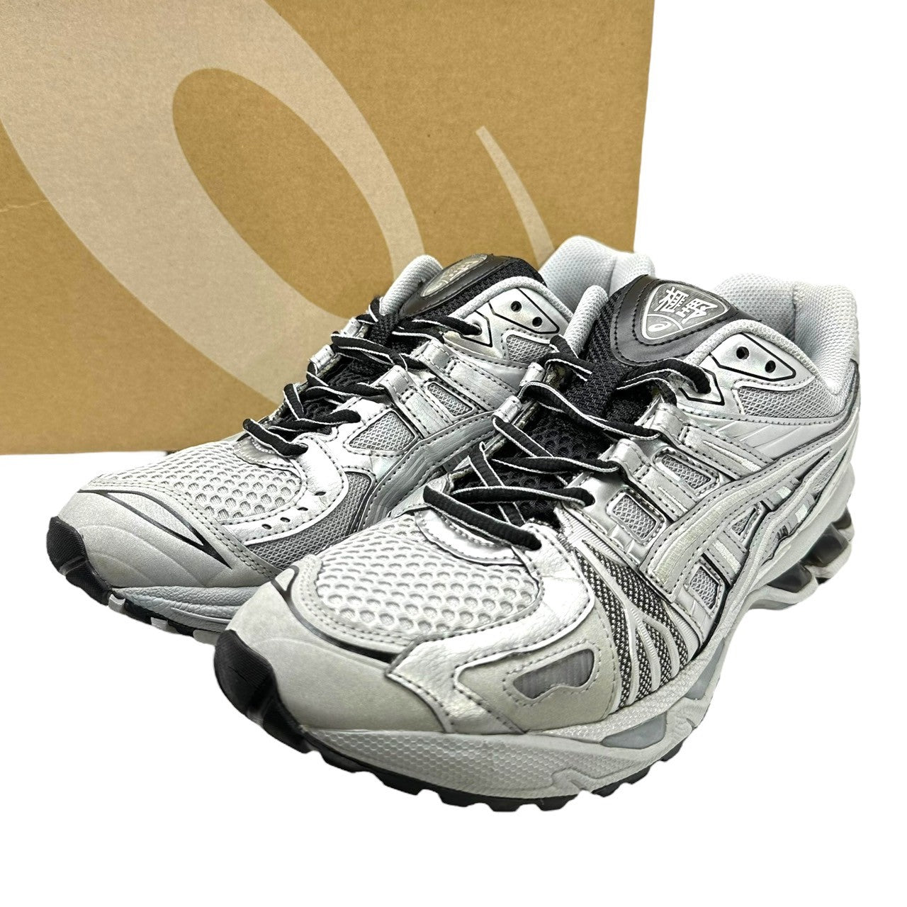 asics(アシックス) GEL-KAYANO LEGACY ゲル カヤノ レガシー 1203A325 27.5cm シルバー×グレー 30周年記念 ローカット スニーカー