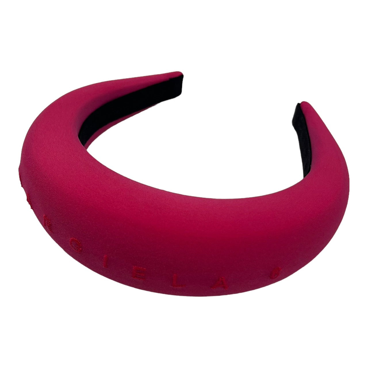 MM6(エムエムシックス) ロゴカチューシャヘアバンド SM6VT0005S12954 FREE ピンク 袋付