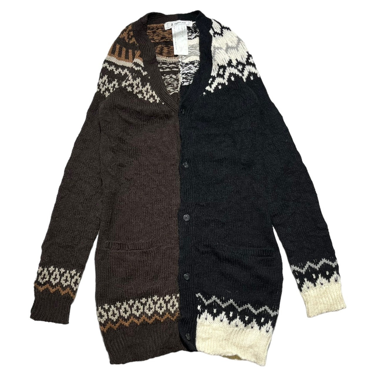 ANREALAGE(アンリアレイジ) long knit cardigan ロングニット  