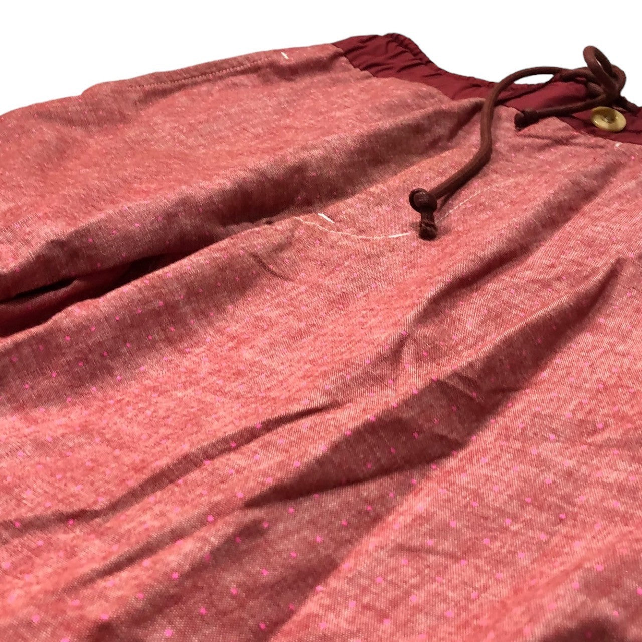 sacai(サカイ) 13SS Dot pattern cotton easy pants ドット コットン イージー パンツ 13-00420M SIZE 3 ピンク×レッド