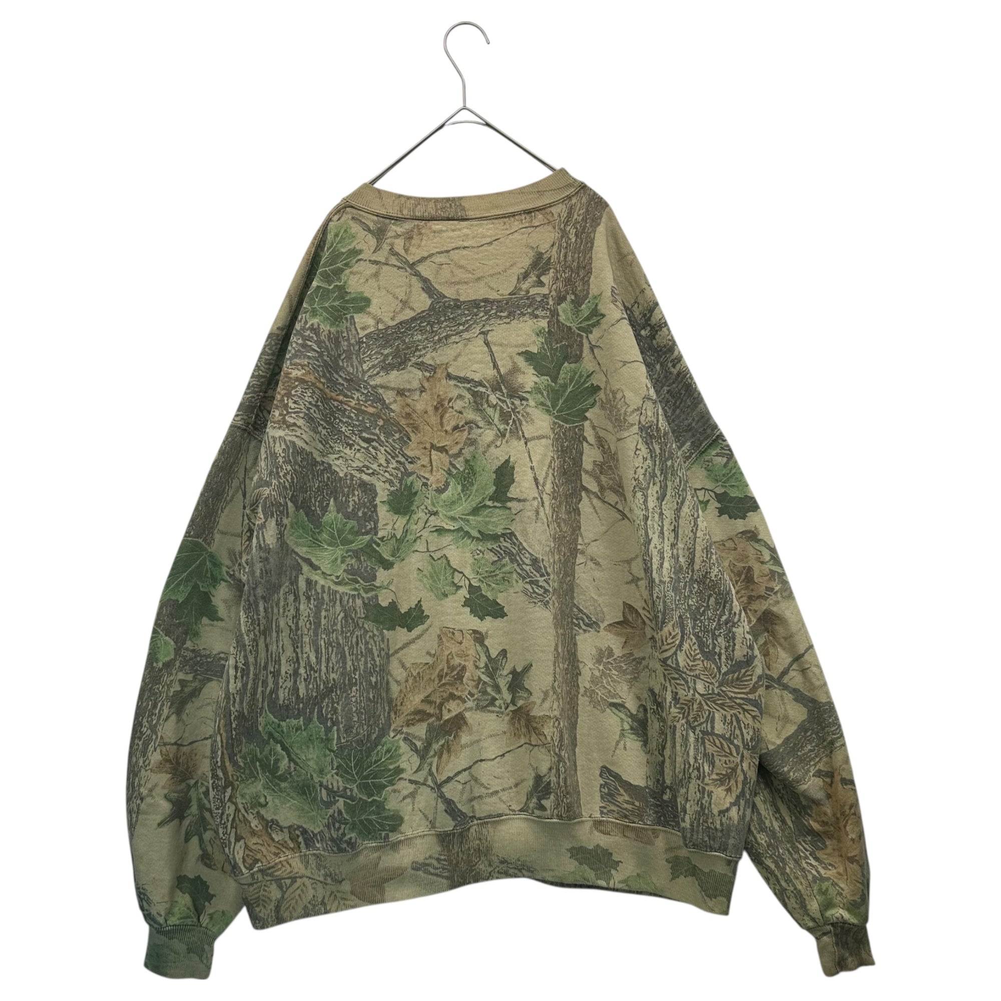 VINTAGE(ヴィンテージ) 80~90's Vintage Real Tree Camo Sweatshirt 80年~90年代 ヴィンテージ リアルツリー カモ スウェット カーキ
