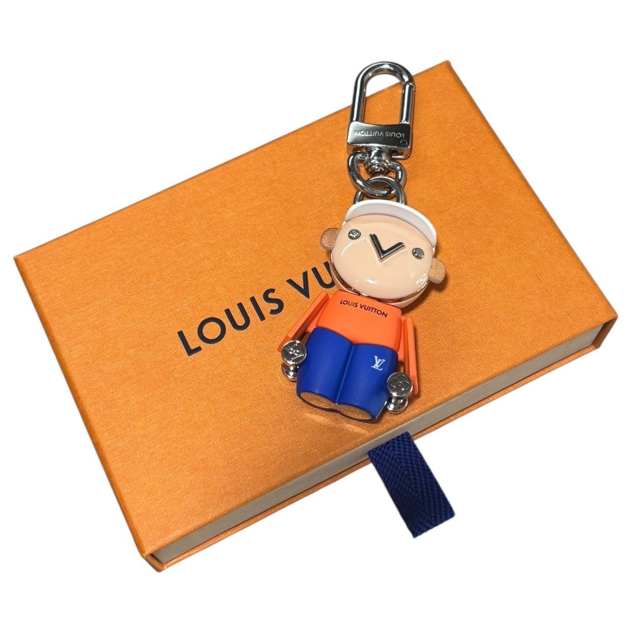 LOUIS VUITTON(ルイヴィトン) Gaston Bag Charm ガストン バッグ チャーム M01197 マルチカラー 2023年製 DI1253 キーホルダー