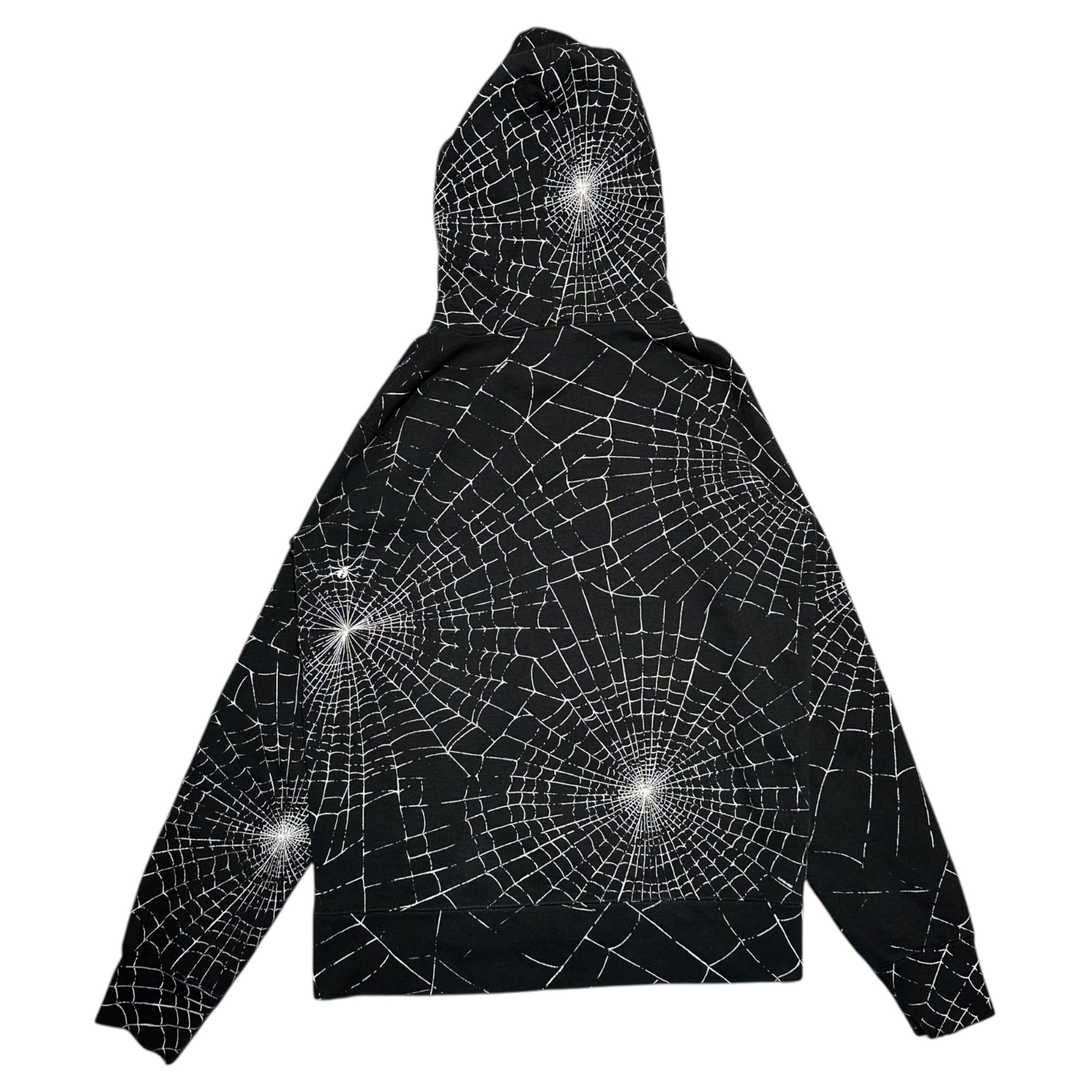 SUPREME(シュプリーム) 16AW Spider Web Hooded Sweatshirt スパイダー プルオーバー パーカー M ブラック 16FW フーディ