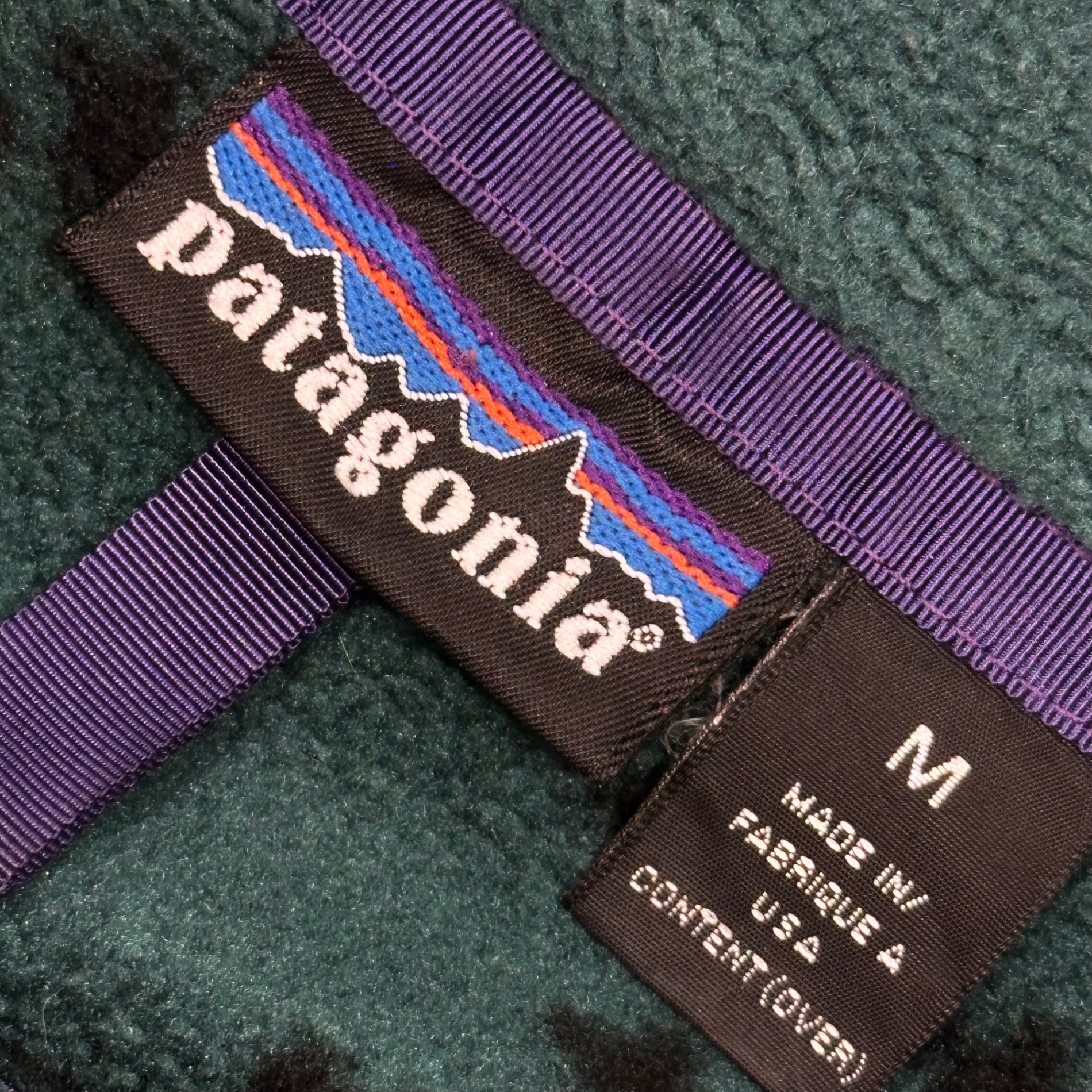 Patagonia(パタゴニア) 1994’s Synchilla Snap-T - Sacajawea シンチラ Tスナップ フリース プルオーバー サカジャウィア柄 25205 M グリーン×ブラック 90's 90年代 雪山 ジャケット ヴィンテージ
