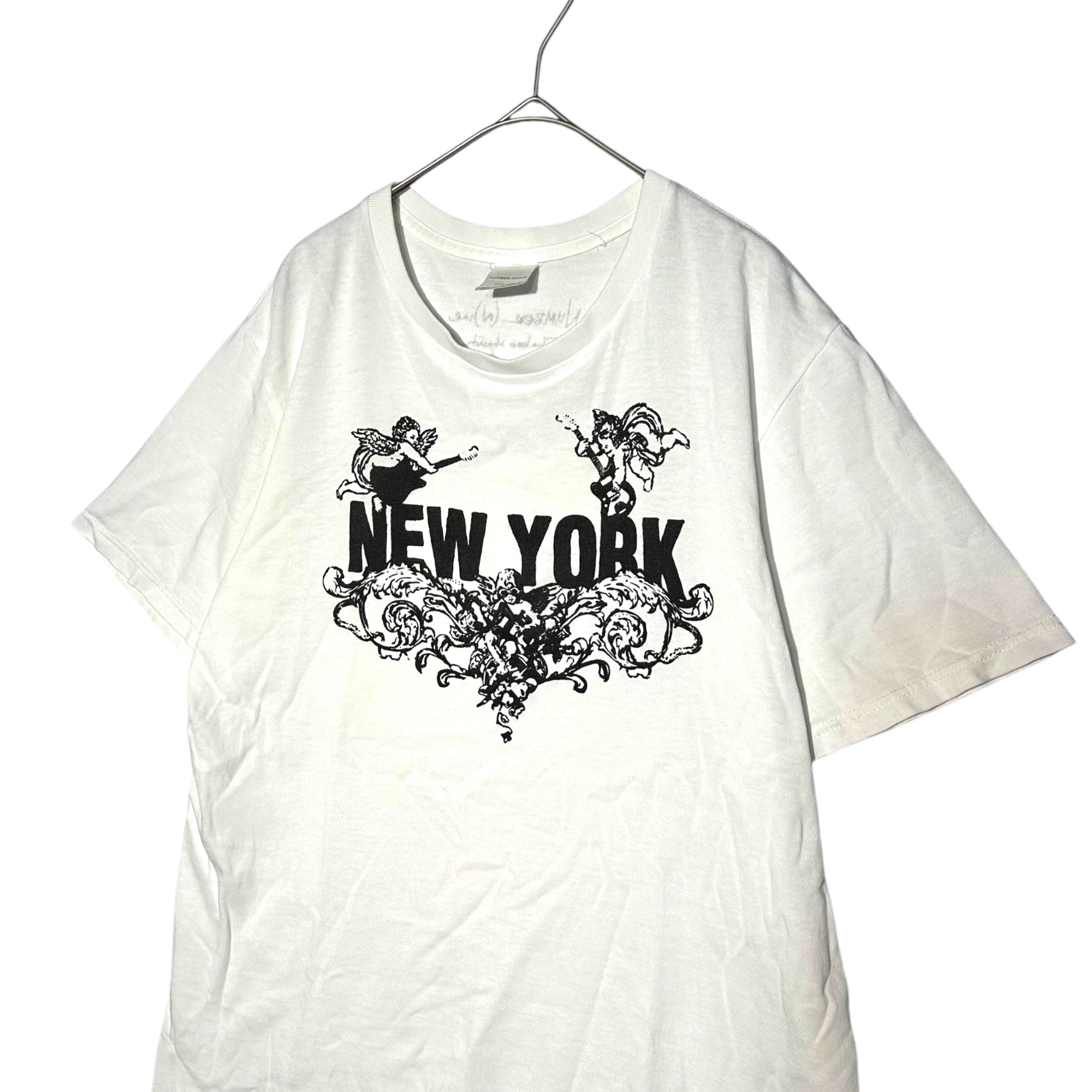 NUMBER (N)INE(ナンバーナイン) NEWYORK 3RD ANNIVERSARY PRINT TEE ニューヨーク 3周年 プリント Tシャツ 3(M) ホワイト