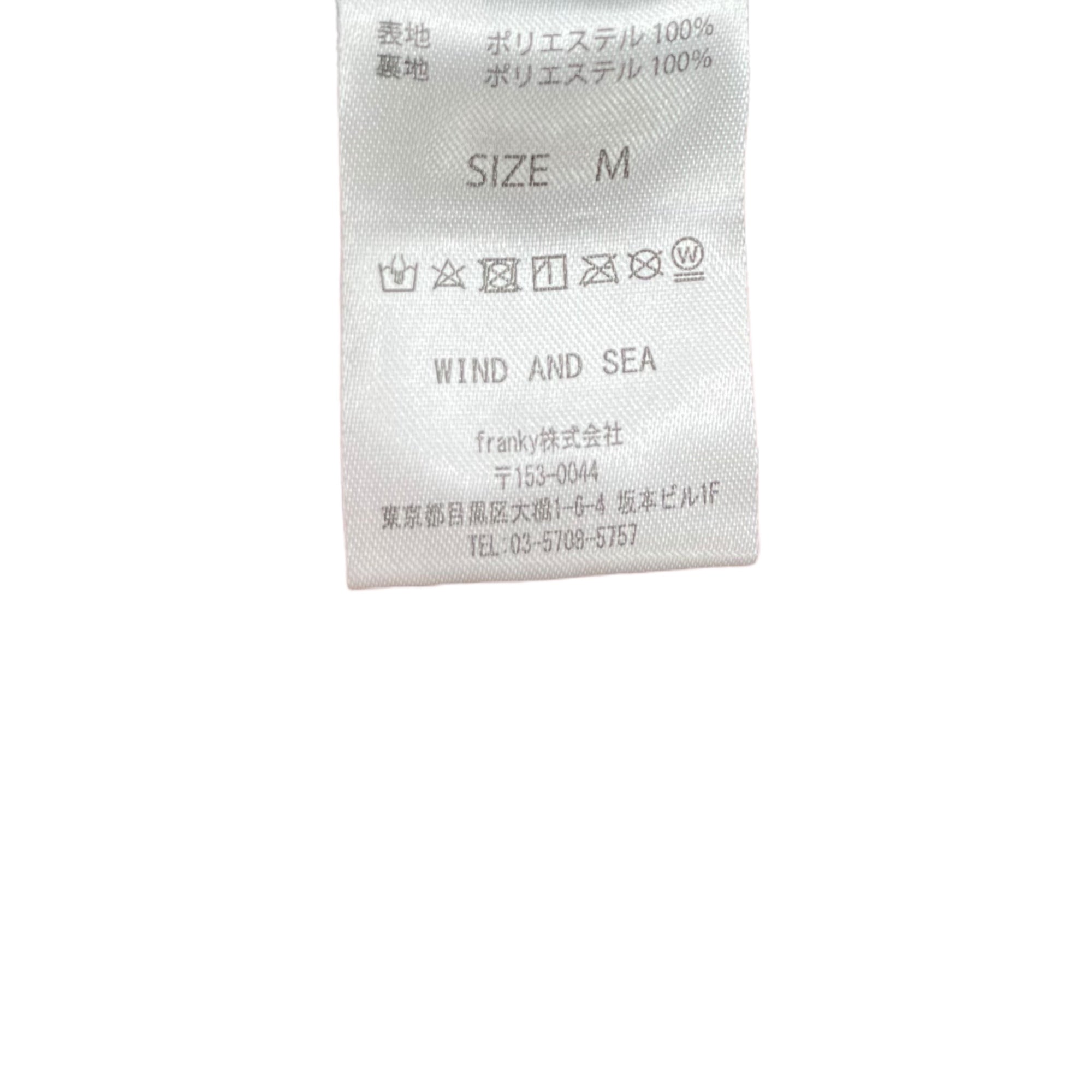 WIND AND SEA(ウィンダンシー) 24SS WATER REPELLENT PANTS ウォーター レペレント パンツ WDS-O-SIG-24-Q3-PT-01 M ブラック ナイロン