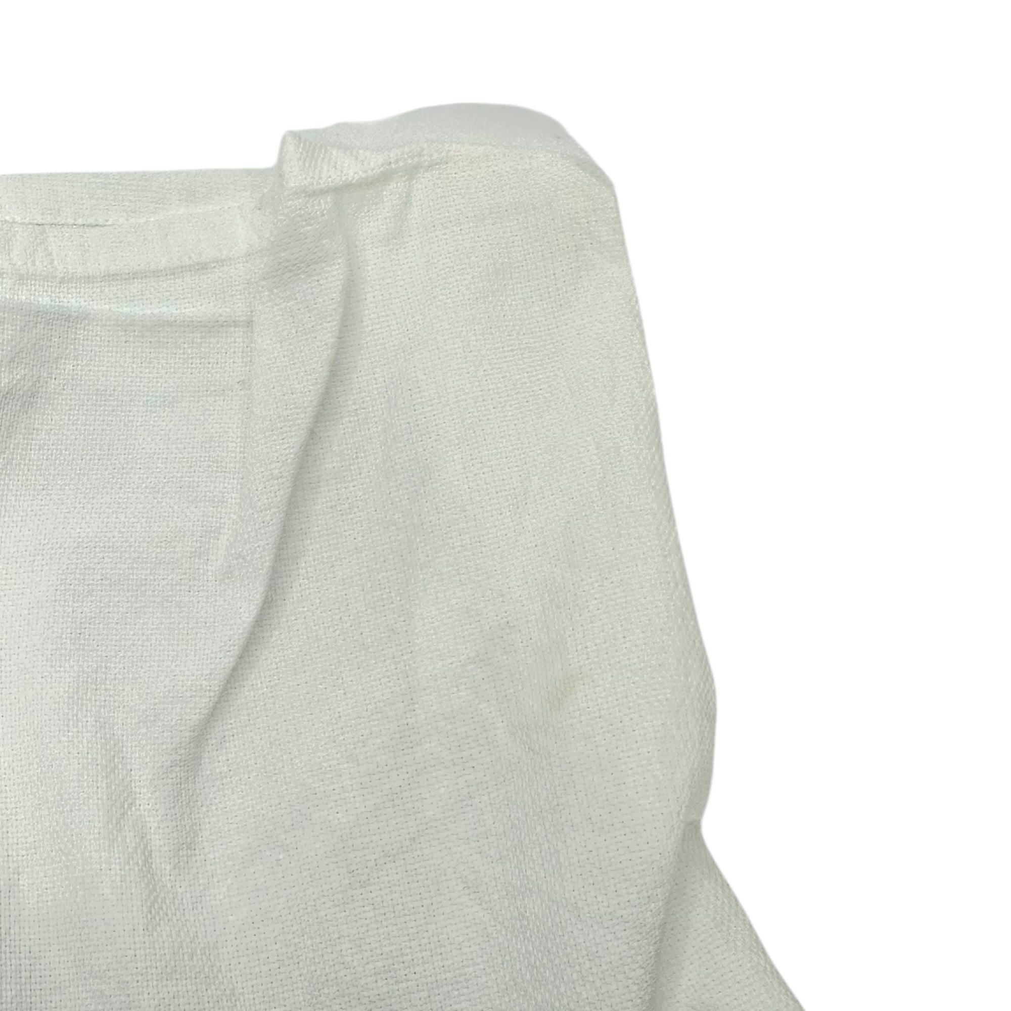 ISSEY MIYAKE(イッセイミヤケ) High neck half sleeve pullover cut and sew ハイネック ハーフ スリーブ プルオーバー カットソー IM92FJ501 2(M程度) ホワイト