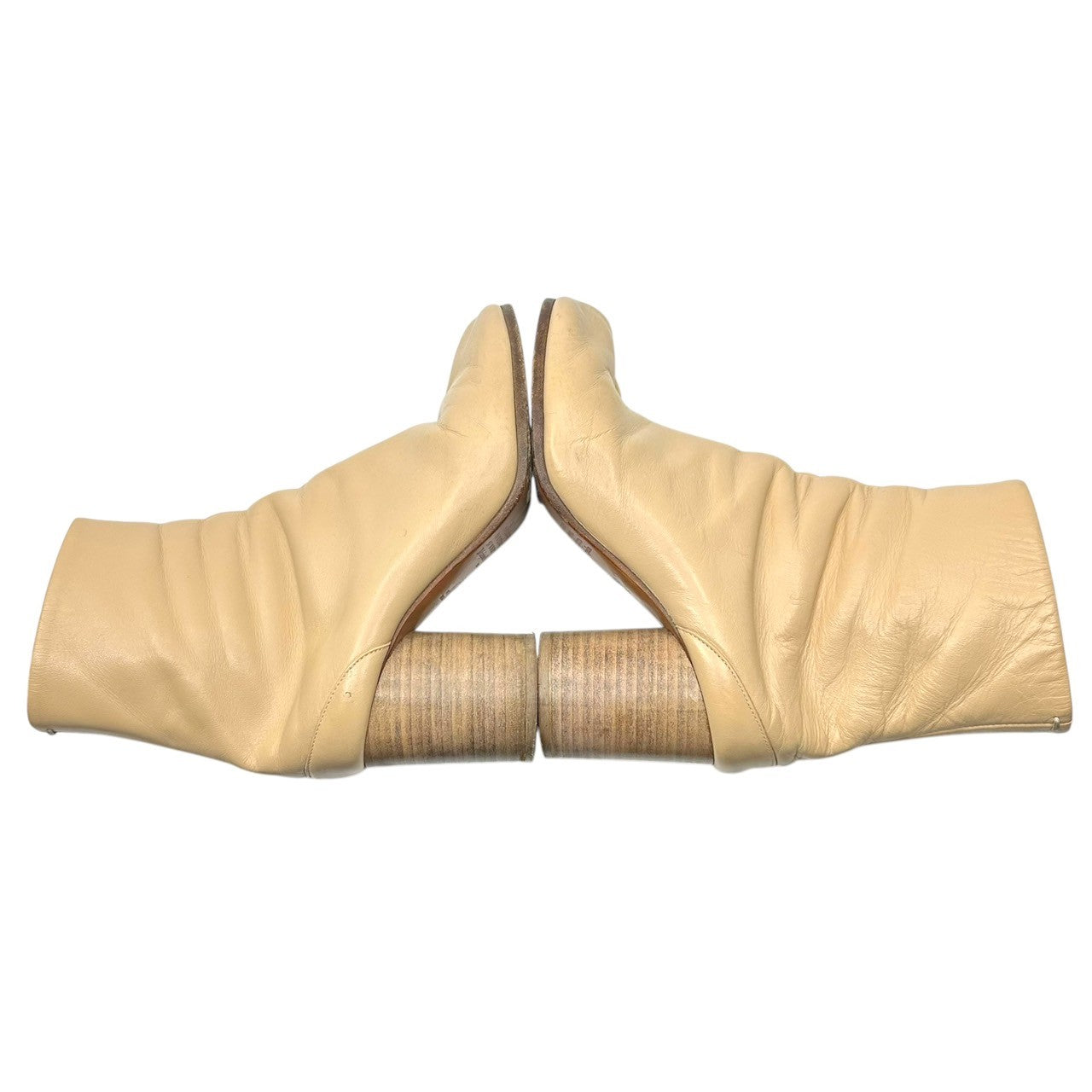 MAISON MARGIELA(メゾンマルジェラ) TABI BOOTS 足袋 ブーツ ヒール タビ 36(23.0cm程度) ベージュ 箱付