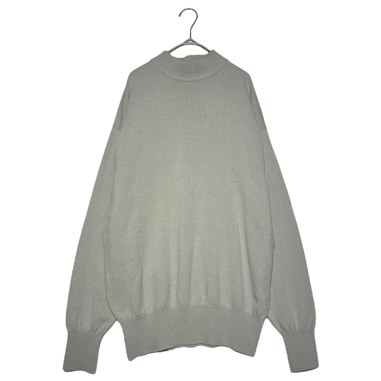 COMME des GARCONS HOMME(コムデギャルソンオム) 90's wool mock neck knit 90年代 ウール モックネック ニット 田中オム 田中啓一 HN-050130 FREE ライトブルー AD1992