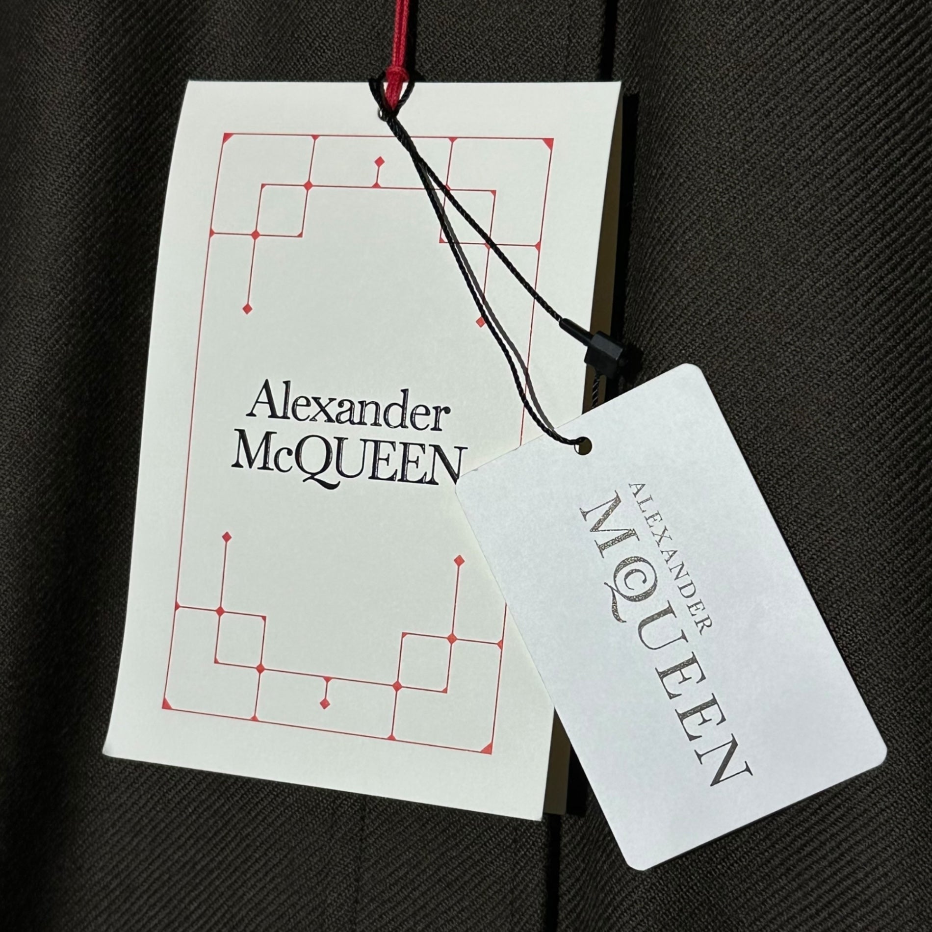 ALEXANDER MCQUEEN(アレキサンダーマックイーン) Wool Harness Shirt ウール ハーネス シャツ 15 165(S程度) カーキ