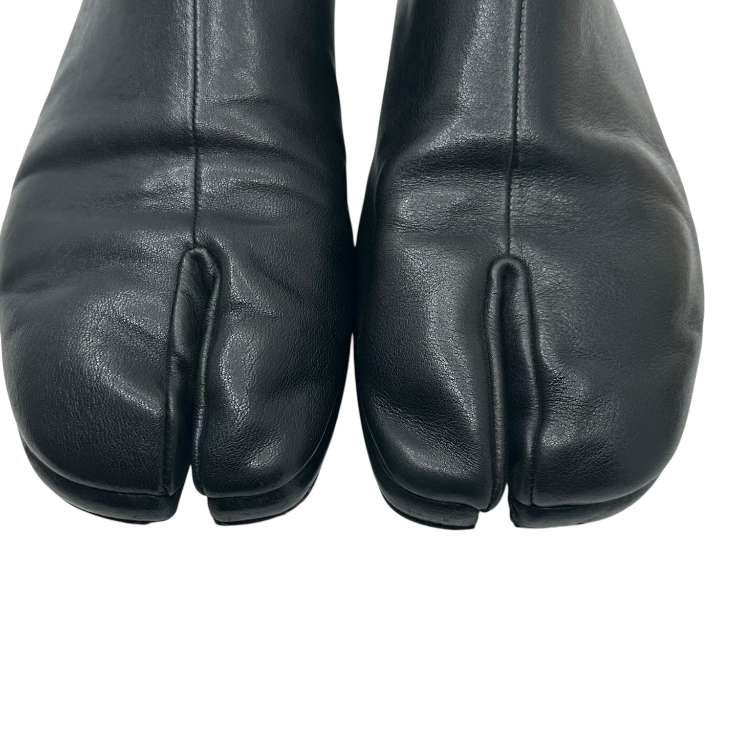 MAISON MARGIELA(メゾンマルジェラ) Tabi Babouche 足袋 バブーシュ レザー スリッポン 42(27.0cm程度) ブラック