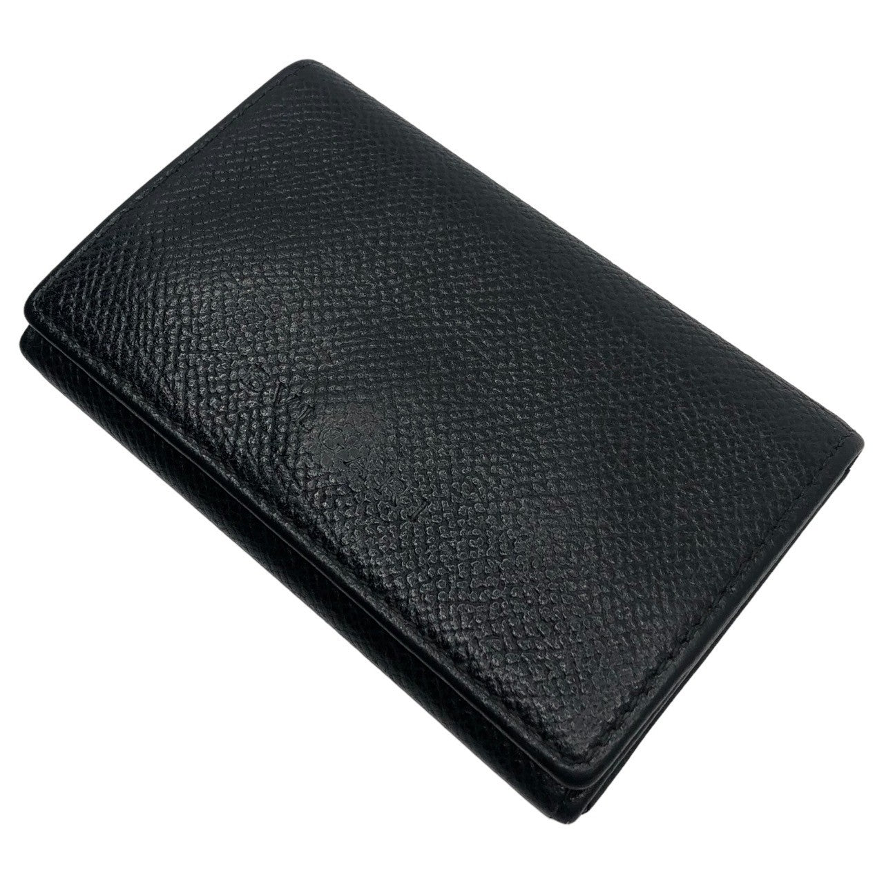 BVLGARI(ブルガリ) レザーカードケース 名刺入れ ブラック