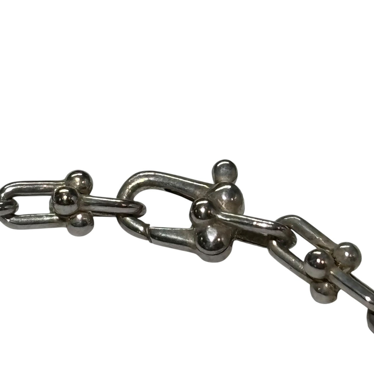 TIFFANY & CO.(ティファニー) Hardware Micro Link Bracelet ハードウェア マイクロ リンク ブレスレット Micro シルバー Ag 925
