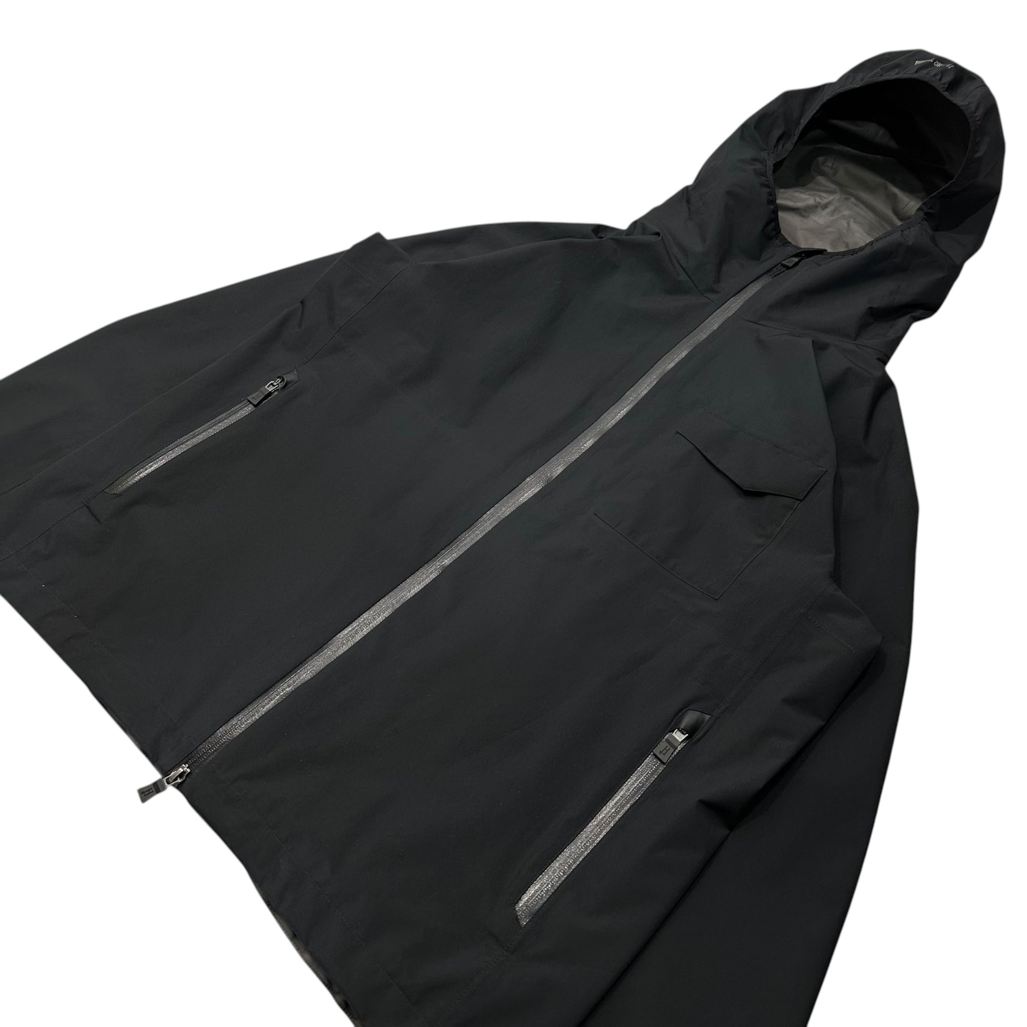 HERNO(ヘルノ) Laminar GORE-TEX Hooded Jacket ラミナー ゴアテックス フーデッド ジャケット 61630-57467-5 52 ブラック