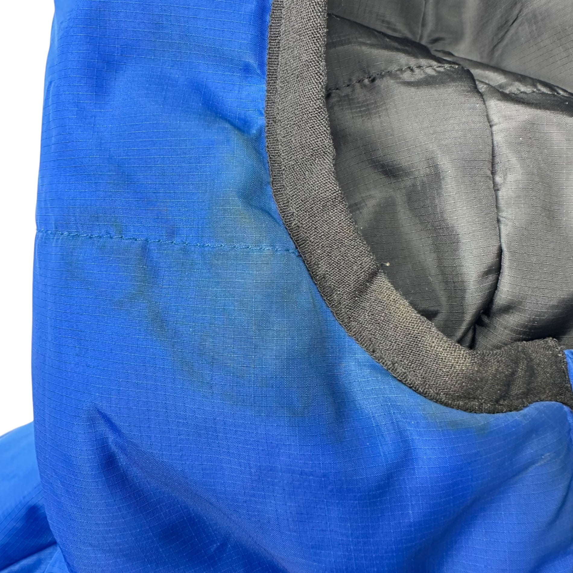 HUF(ハフ) Reversible padded hooded jacket リバーシブル 中綿 フーデッド ジャケット L ブラック×ブルー