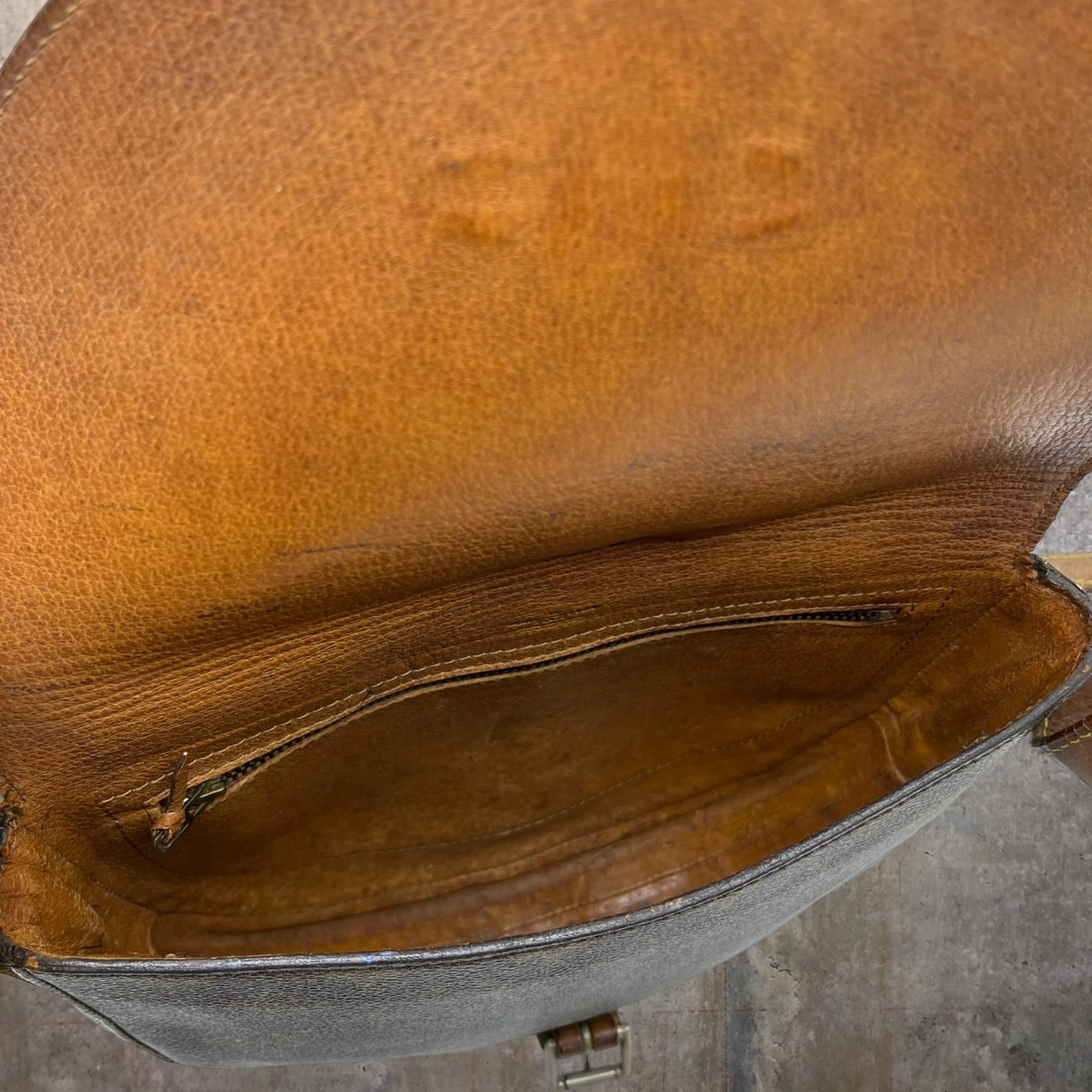 LOUIS VUITTON(ルイヴィトン) 70’s シャンティGM モノグラム ショルダー バッグ M51232 GM ブラウン/モノグラム ECLAIRジップ 推定70年代