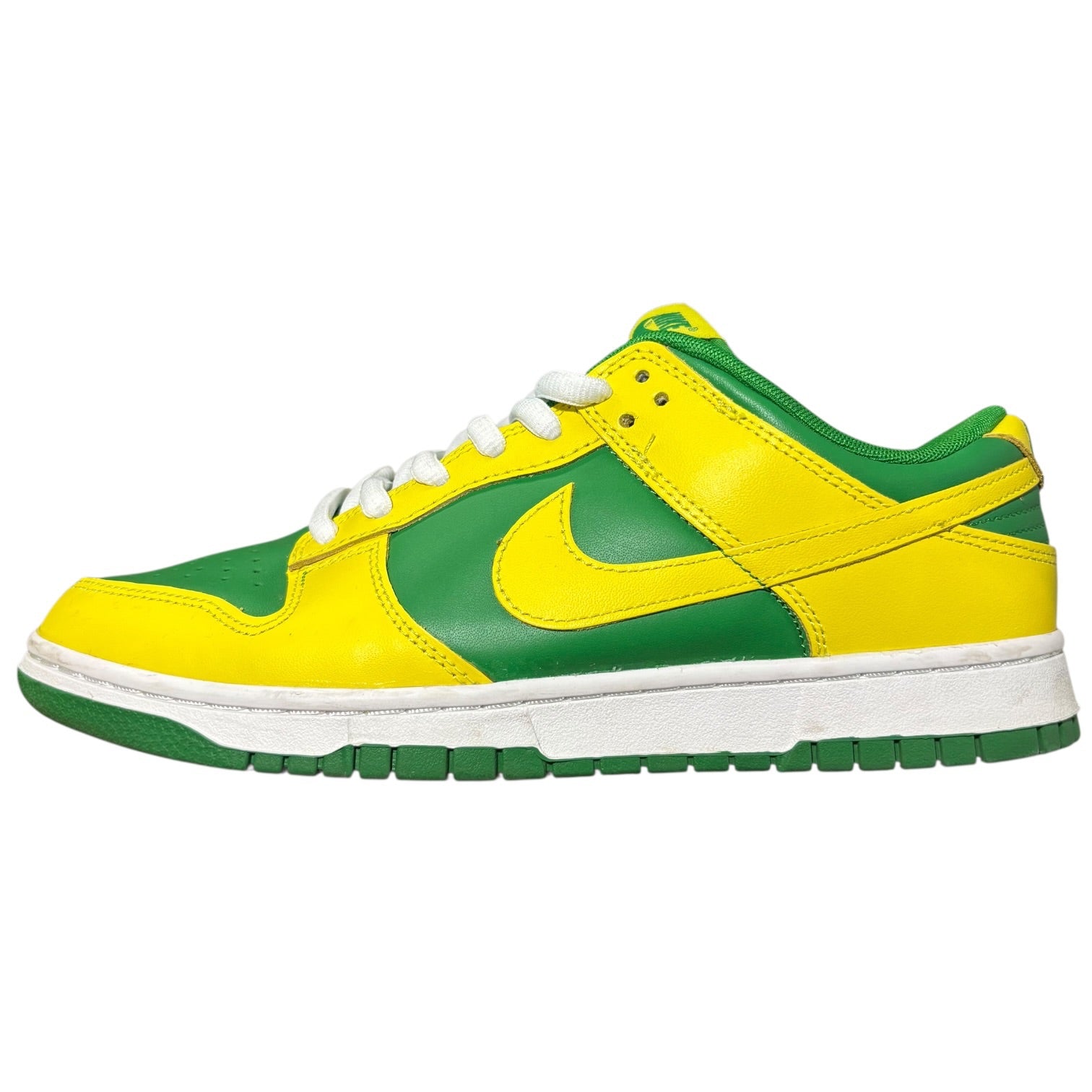 NIKE(ナイキ) Dunk Low "Reverse Brazil" ダンク ロー リバース ブラジル DV0833-300 27cm グリーン×イエロー スニーカー