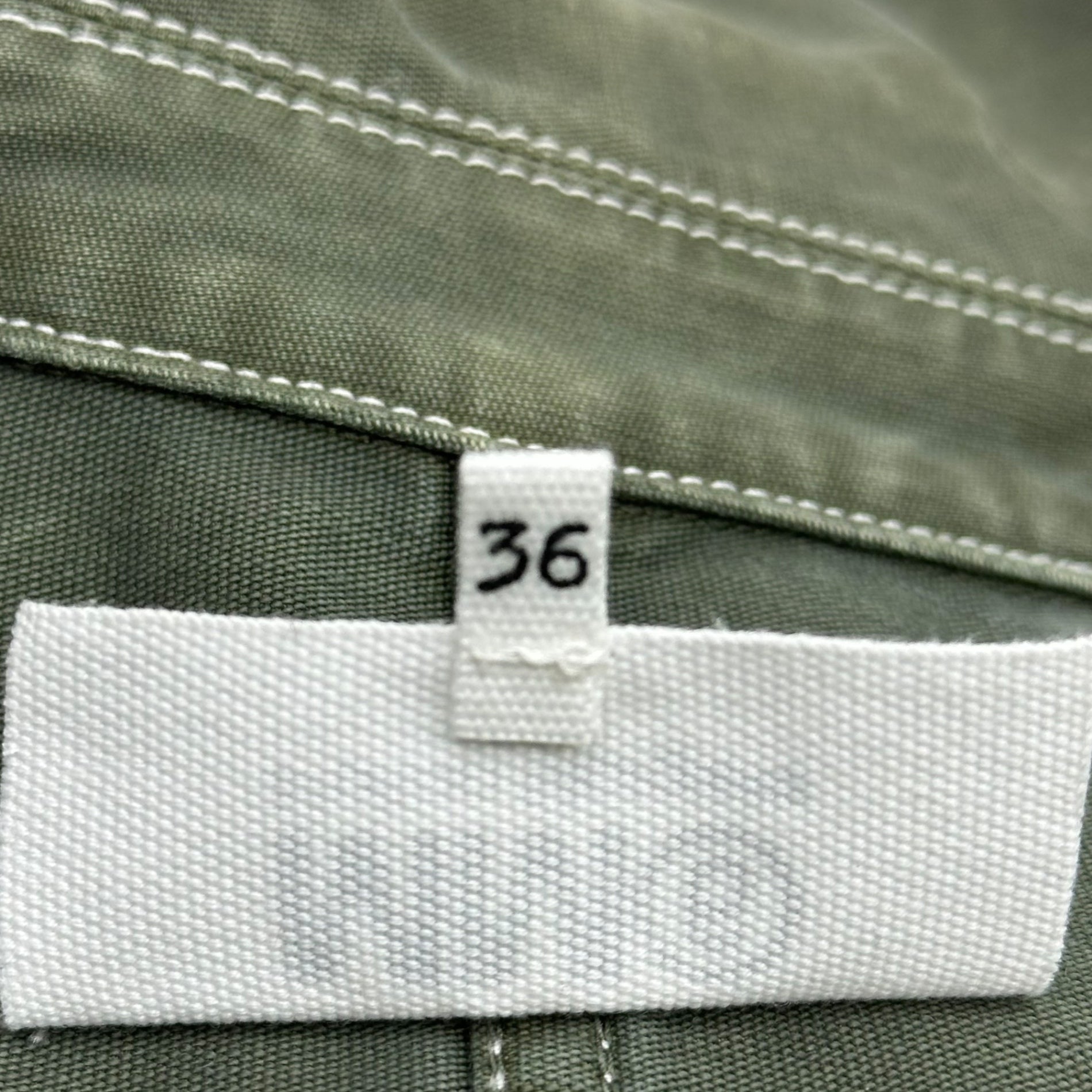 MM6 Maison Margiela(エムエムシックス) 18SS Oversized Military Style Short Sleeve Dress Coat オーバーサイズ ミリタリーテイスト ショートスリーブ ワンピース コート S52AH0008 S48447 36(S程度) セージグリーン