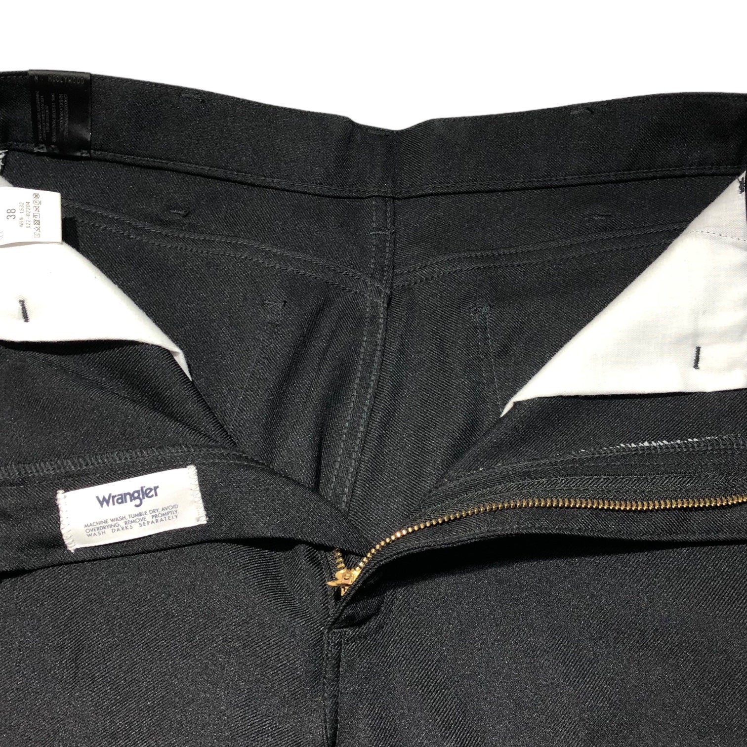N.HOOLYWOOD(エヌハリウッド ミスターハリウッド) 22SS ×Wrangler COMPILE WRANCHER SLACKS ラングラー コンパイル ランチャー スラックス WS0129 38(M) ブラック