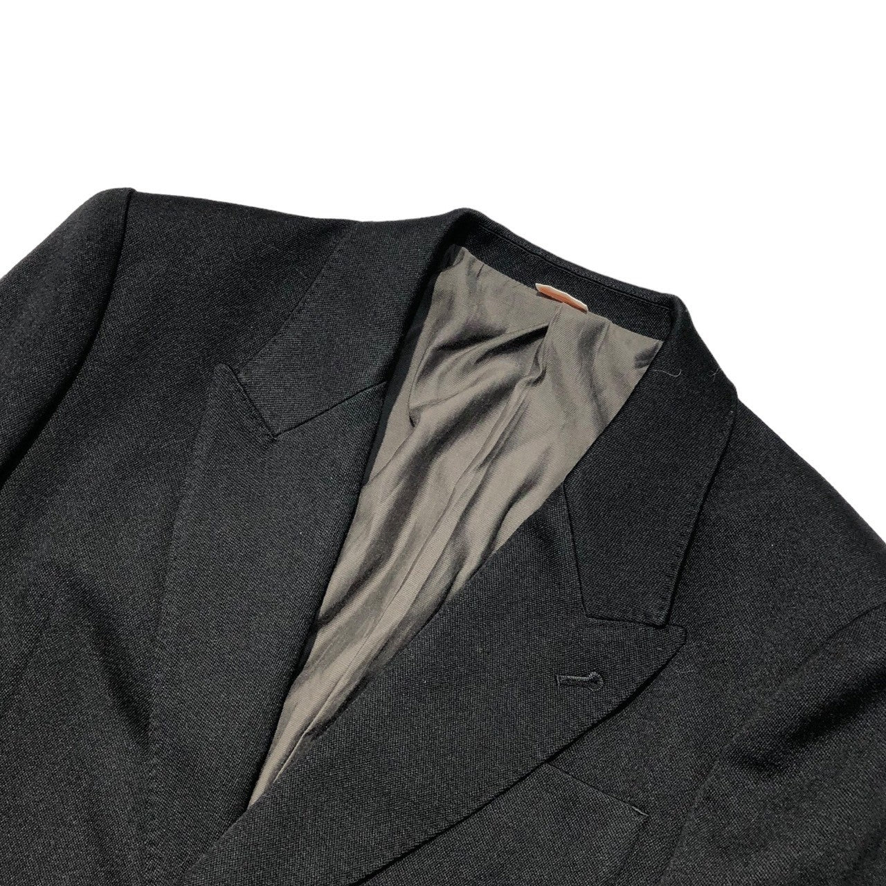 MAISON EUREKA(メゾンエウレカ) WOOL GRANPA'S JACKET ウール グランパーズ ジャケット(253) 253 S ブラック テーラード