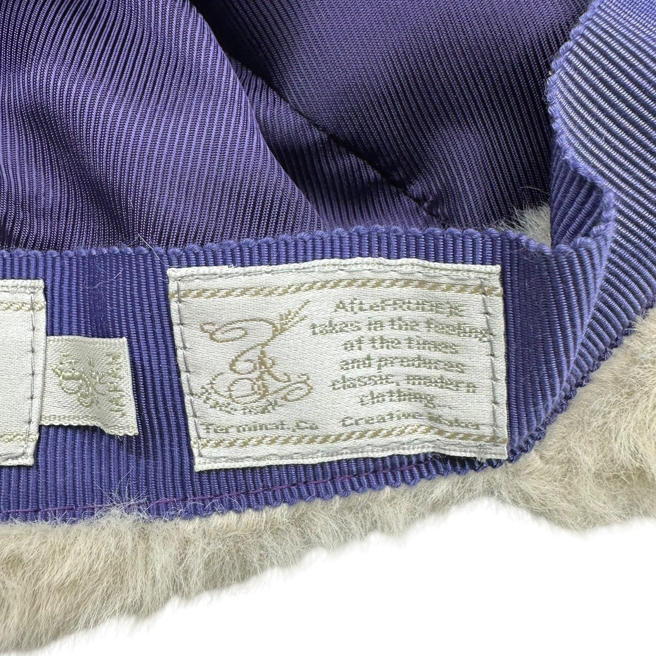 A(LeFRUDE)E(アレフルード) JAPAN made Boa Fleece Cap 日本製 ボア フリース キャップ ベージュ