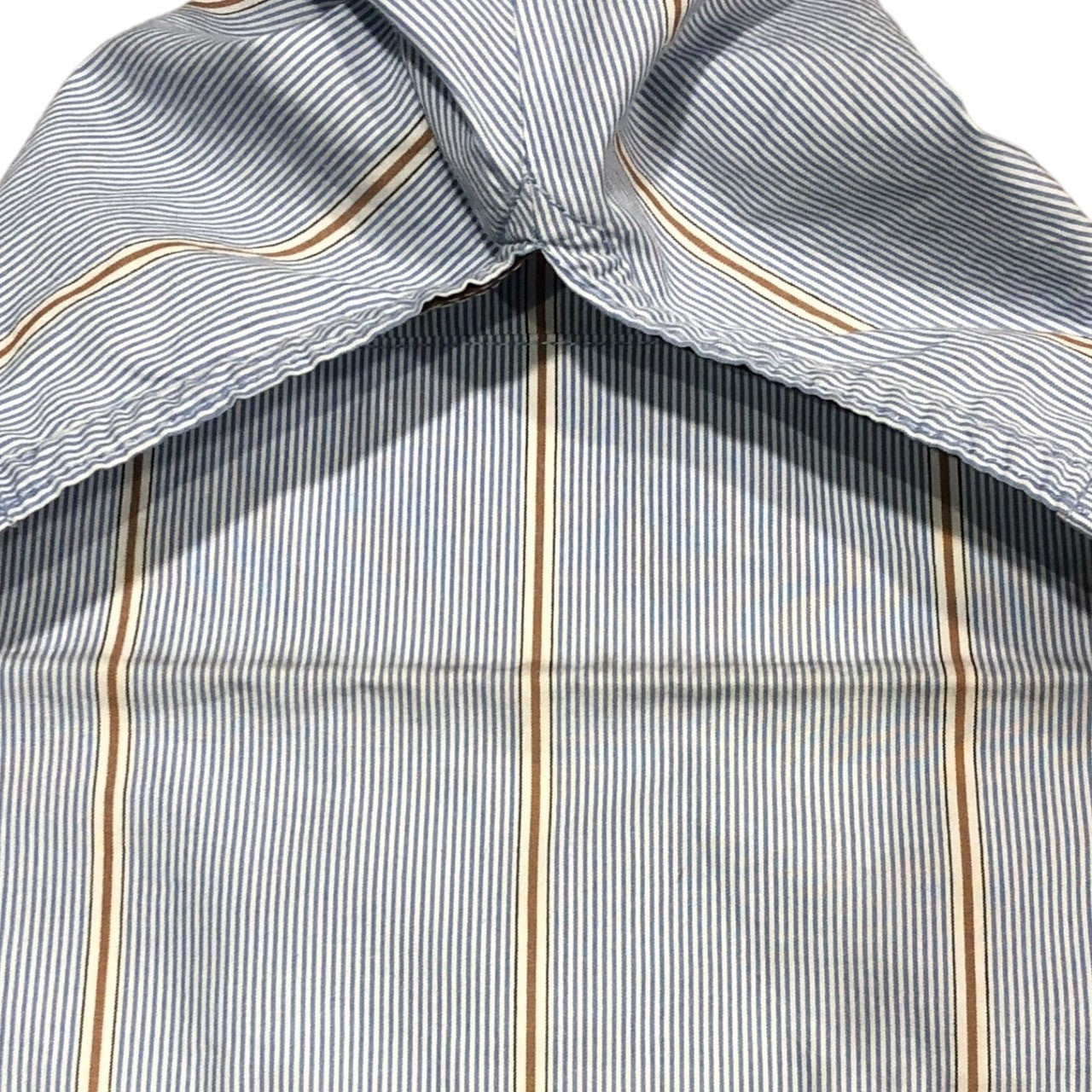 SUNSEA(サンシー) 19AW BLUE BEGE GIGOLO SHIRT ブルー ベージュ ジゴロシャツ 19A13 SIZE 2(M) ブルー×ベージュ