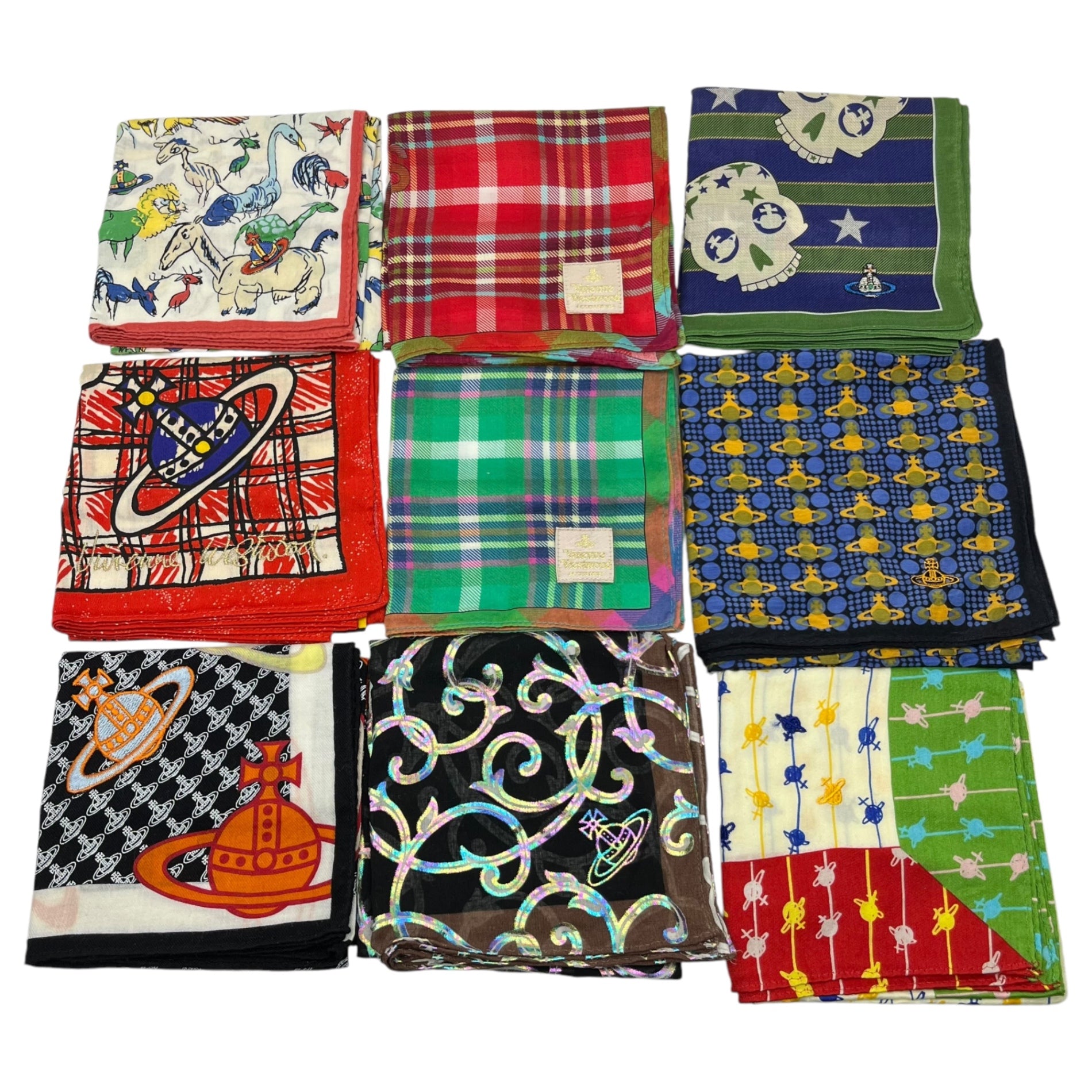 Vivienne Westwood(ヴィヴィアンウエストウッド) ハンカチ スカーフ 計37点 セット オーブ まとめ 大量