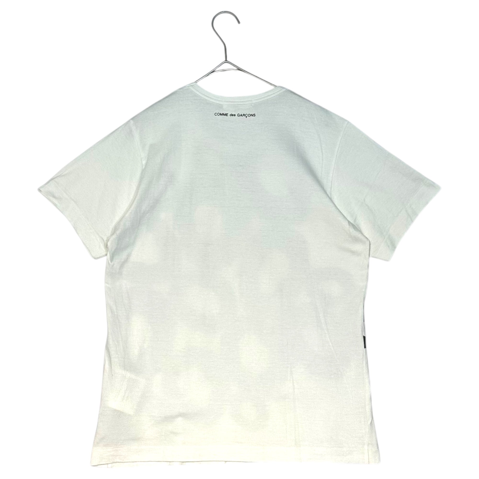 COMME des GARCONS(コムデギャルソン) 09SS Circle Print Crew Neck T-Shirt サークル プリント クルーネック Tシャツ GC-T064 M ホワイト×ブラック AD2008