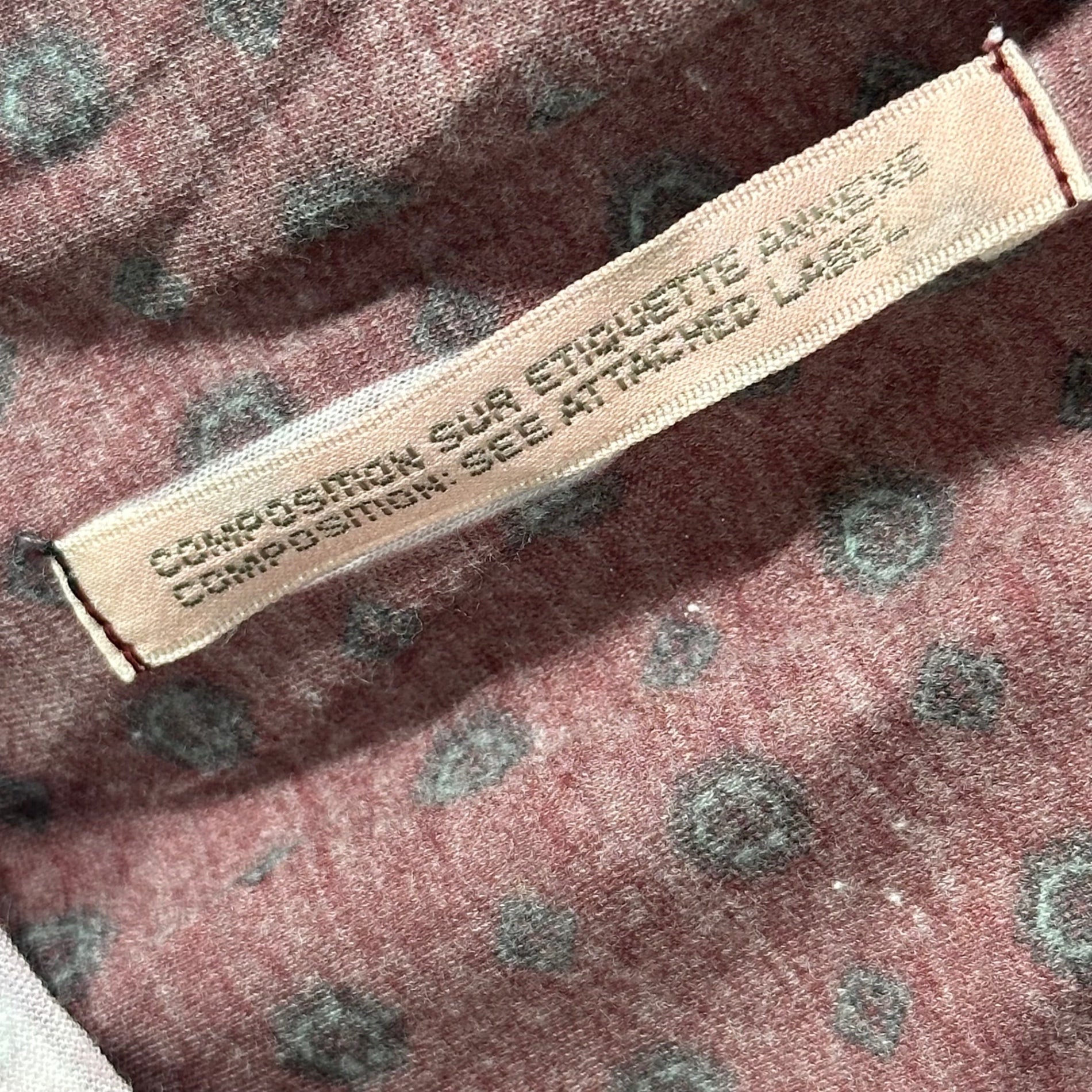 Y's(ワイズ) Inside-Out Komon L/S Cardigan インサイドアウト 小紋柄 長袖 カーディガン YX-T56-972 3(L) パープル
