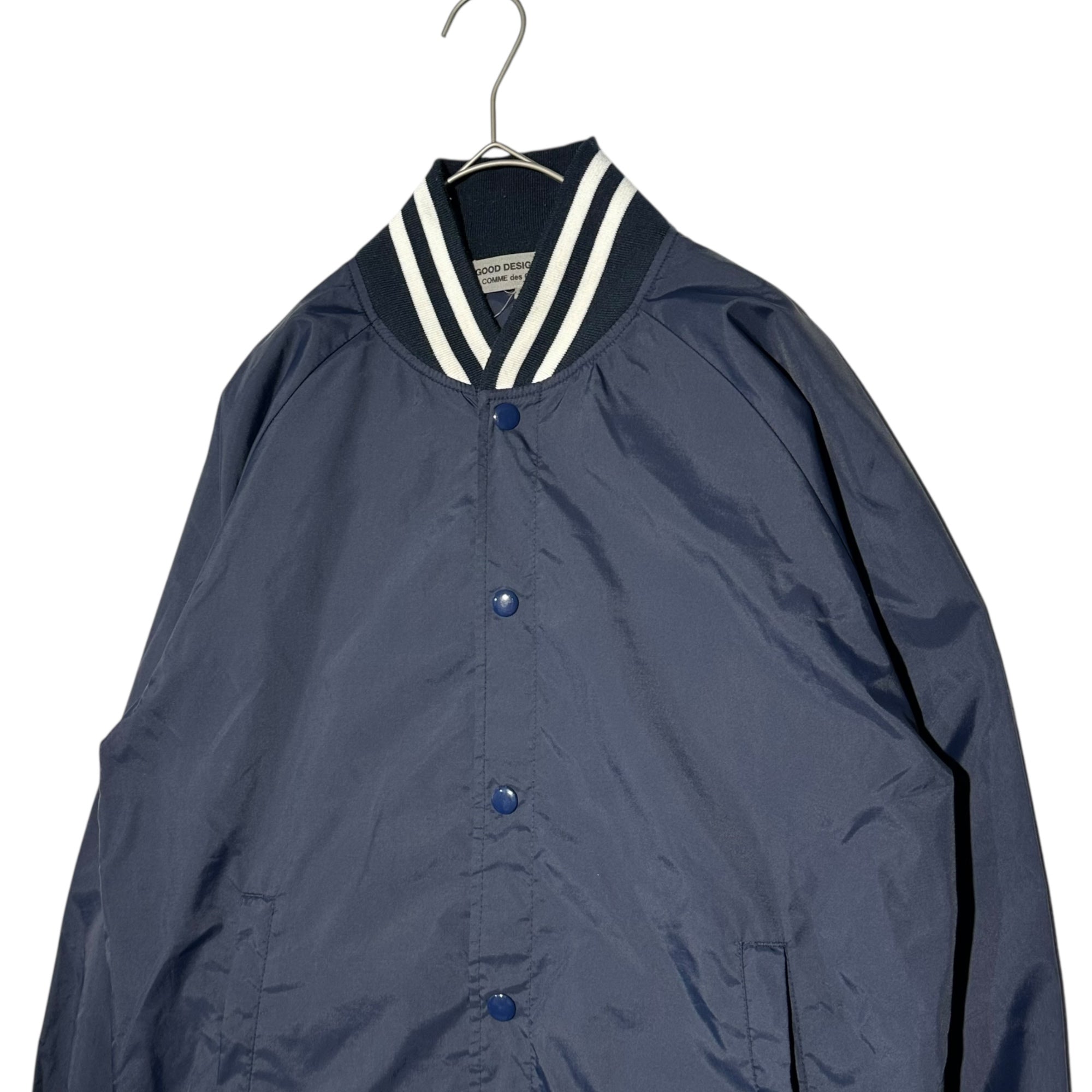 GOOD DESIGN SHOP COMME des GARCONS(グッドデザインショップコムデギャルソン) CDG LOGO Nylon Blouson ロゴ ナイロン ブルゾン IP-J002 S ネイビー AD2015