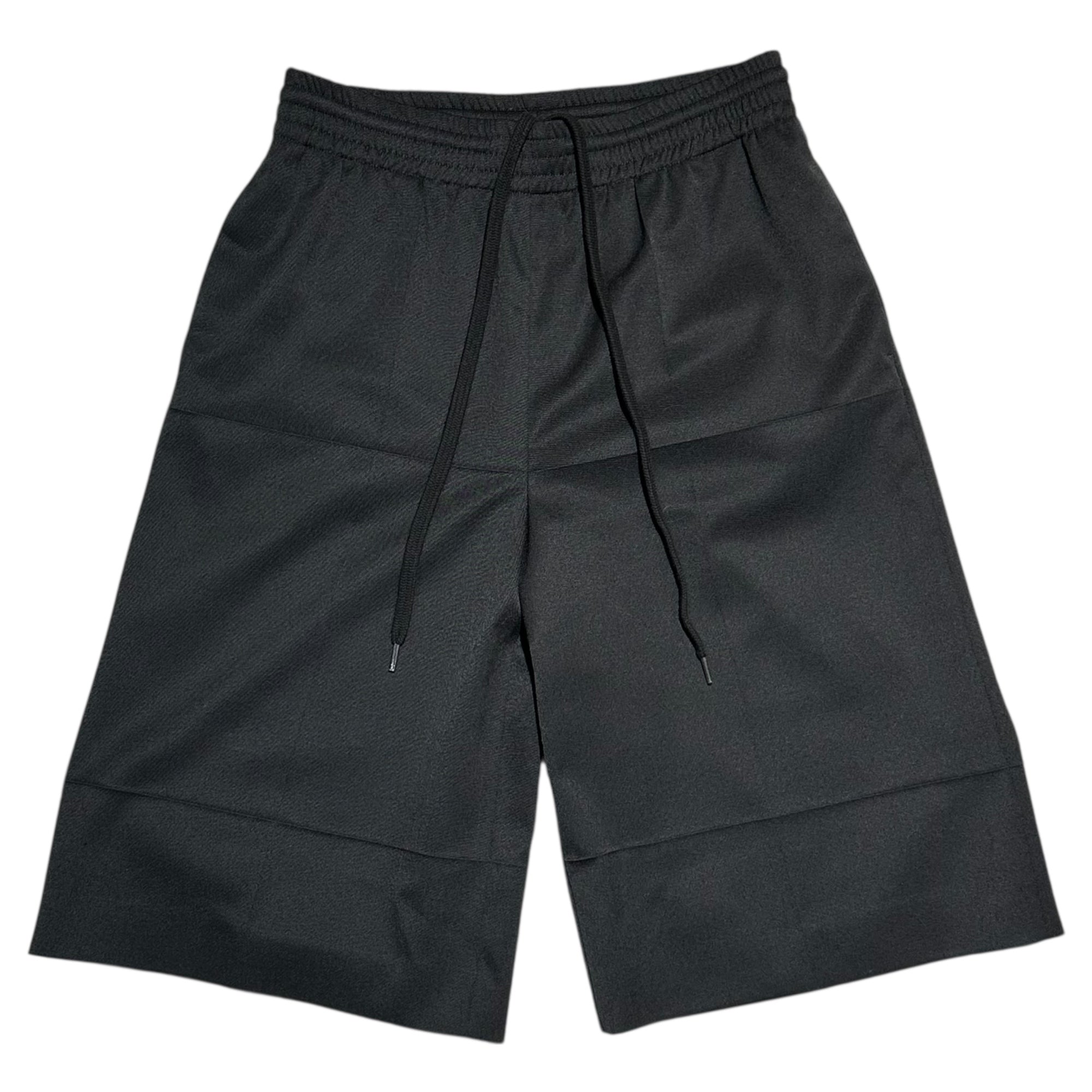 MM6 Maison Margiela(エムエムシックス) 22SS Check Press Easy Half Pants チェック プレス イージー ハーフ パンツ S52MU0079 40(L程度) ブラック