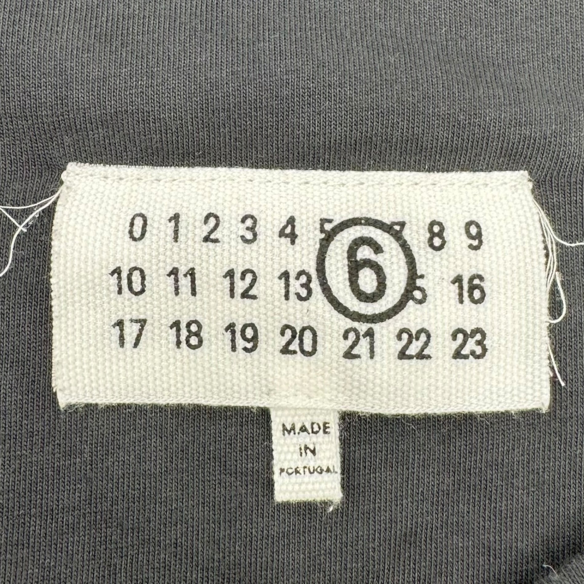 MM6 Maison Margiela(エムエムシックス) 25SS TOPAZ BLUE T-SHIRTS トパーズブルー Tシャツ SH0GC0041 XL ブラック オーバーサイズ ユニセックス