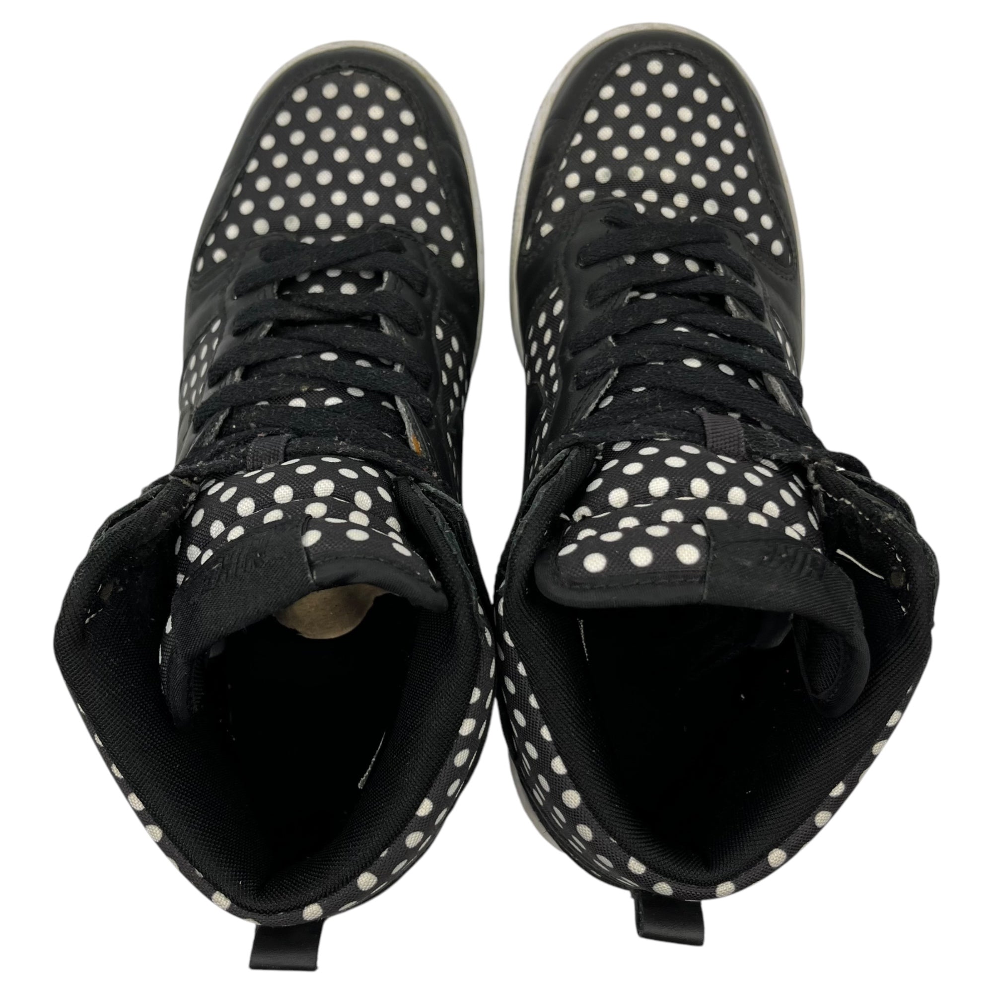 NIKE(ナイキ) Dunk High ID ダンク ハイ GDEH 432973-991 26.5cm ブラック×ホワイト ドット ハイカット スニーカー