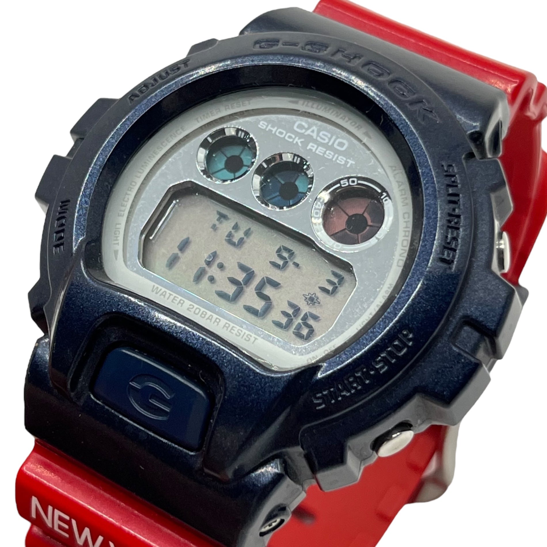 TOMMY×CASIO(トミー×カシオ) G-SHOCK FLAG ジーショック フラグ コラボレーション モデル DW-6900FS ネイビー×レッド 箱付き