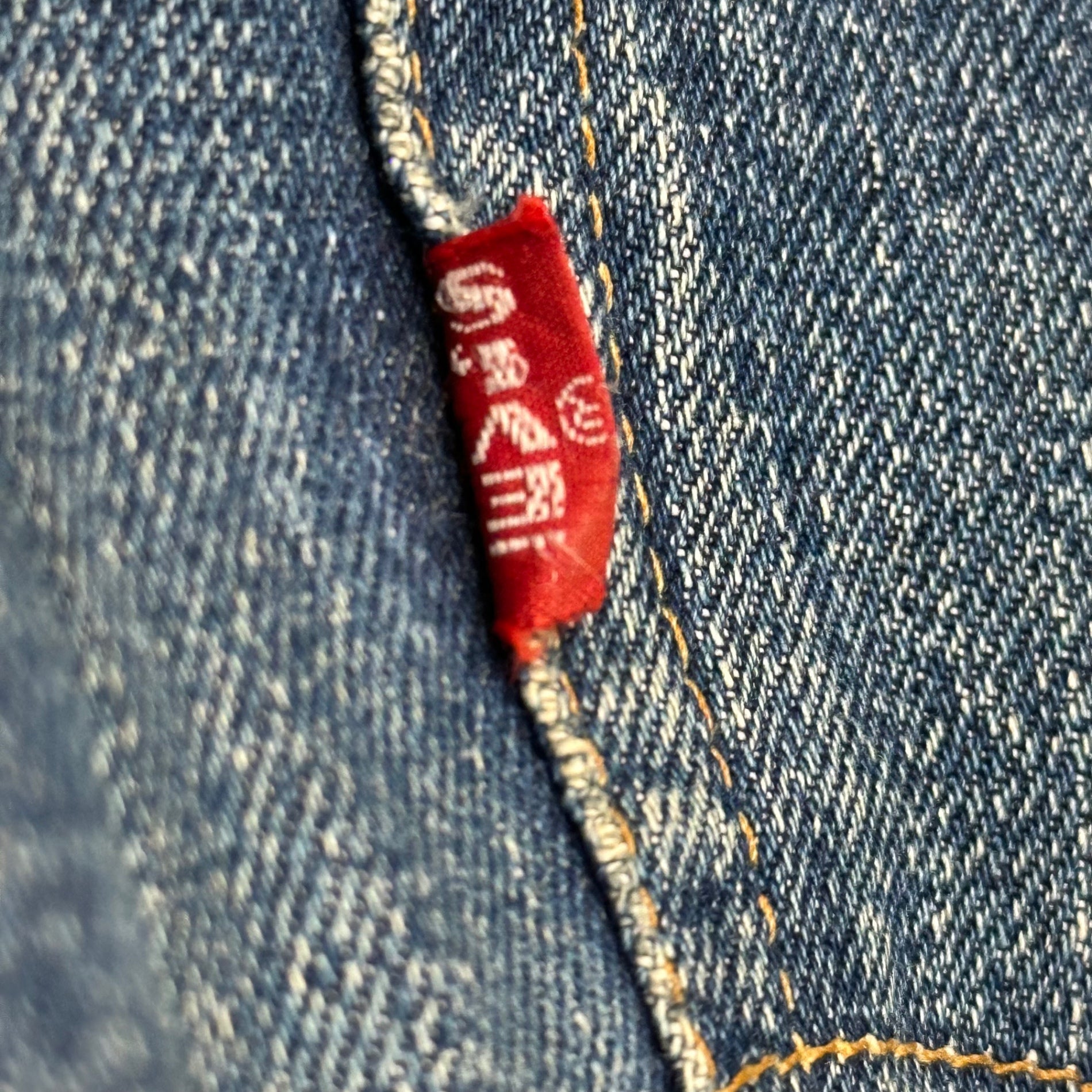 Levi's(リーバイス) 1969〜1971’s 501 BIG E Denim Pants ヴィンテージ デニム パンツ 実寸約W33 インディゴ 60's~70’s 60年代~70年代 裏ボタン8 66前期 過渡期