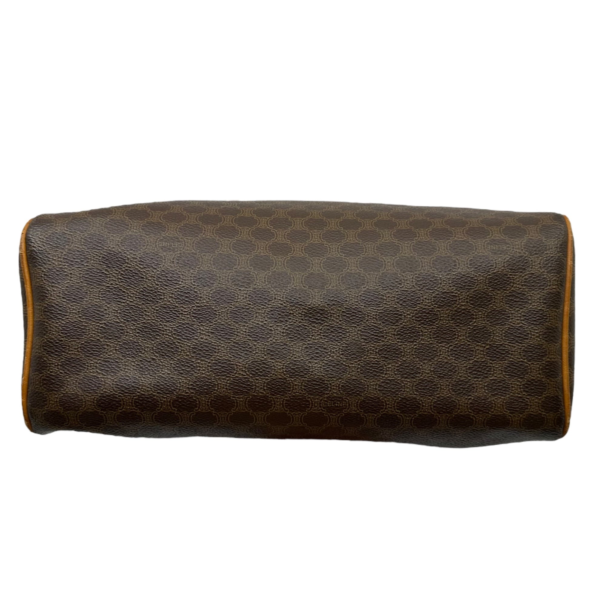 CELINE(セリーヌ) vintage macadam hand bag ヴィンテージ マカダム柄 ハンド バッグ M91 ブラウン OLD ロゴ