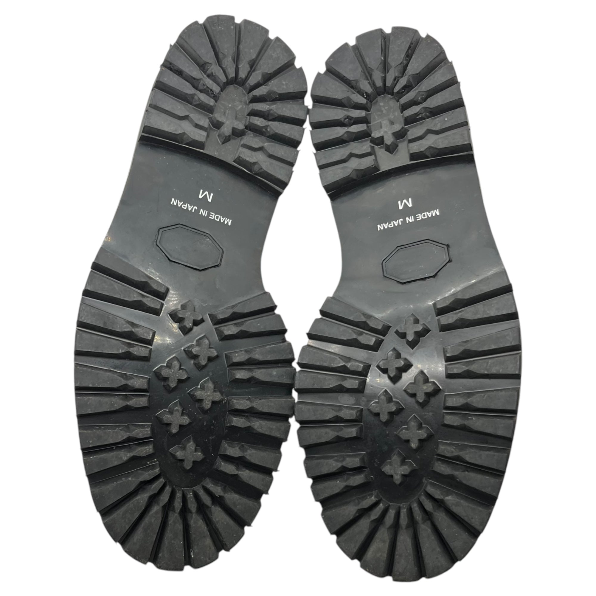 ITADAKIITADAKI(イタダキ) HENRY SHOES ヘンリー シューズ M オレンジ チャンキーソール レザー ドレス 革靴 PERLINGER社