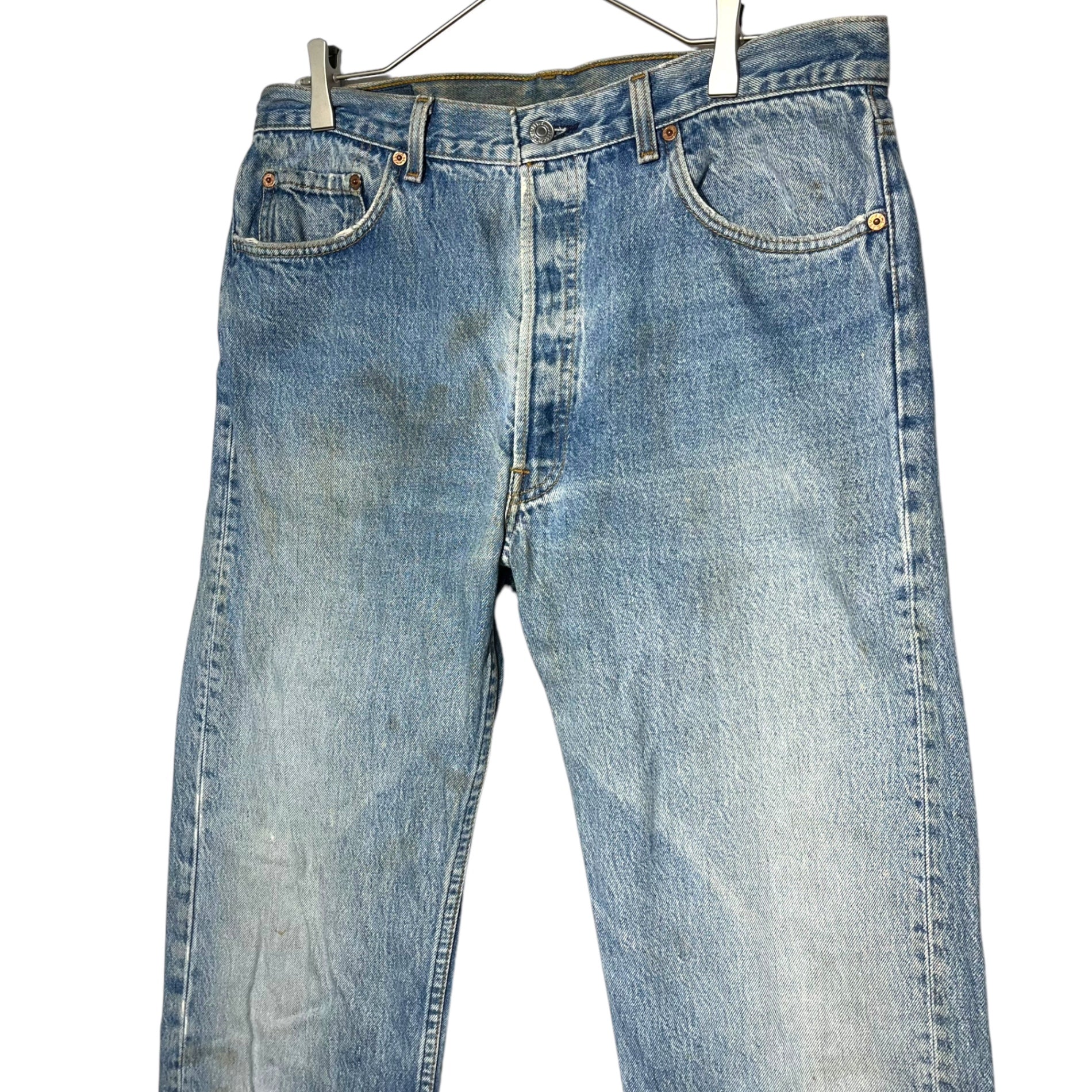Levi's(リーバイス) 90's 501 USA made straight denim pants ストレート デニム パンツ 501-0115 W36 L36 ライトインディゴ USA製 90年代 524