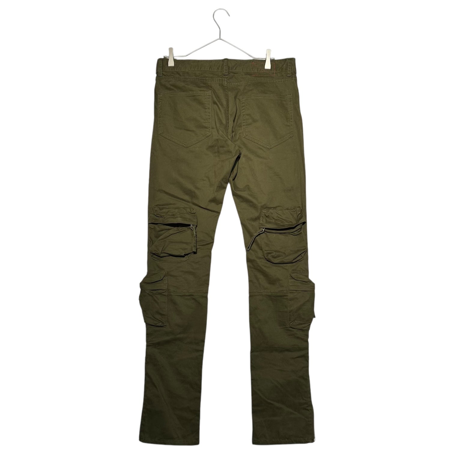 MLVINCE(メルヴィンス) TYPE2 PARACHUTE slim cargo pants タイプ2 パラシュート スリム カーゴ パンツ 多機能 ポケット W32 カーキ