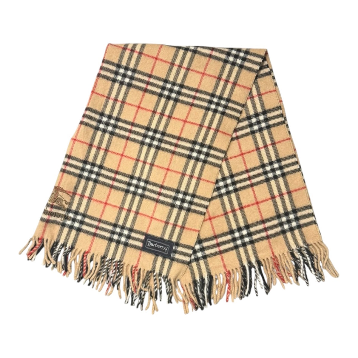 Burberry’s(バーバリーズ) Nova Check Wool Scarf ノヴァチェック ウール マフラー ベージュ