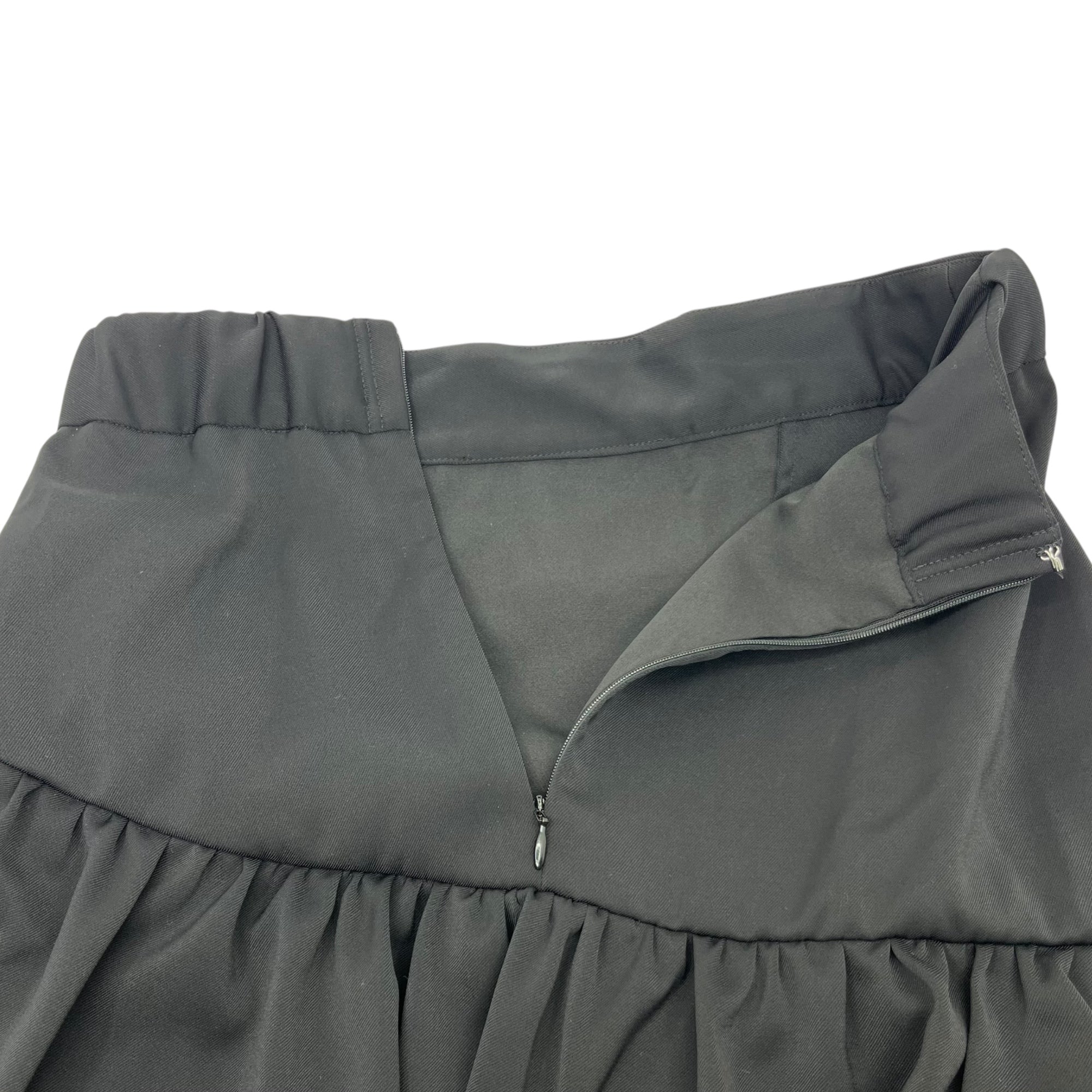 Ado × HARE(アド × ハレ) laser cut tiered skirt レーザー カット ティアード スカート HA430009AD FREE ブラック タグ・ステッカー等付属品有