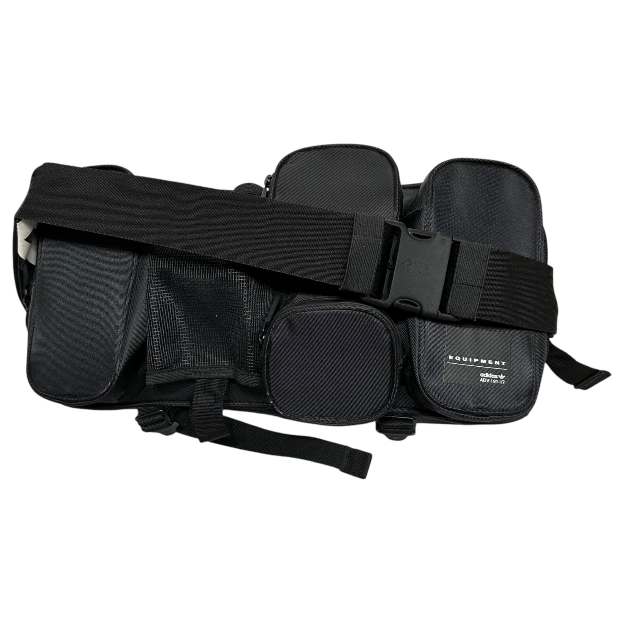 adidas(アディダス) EQT Crossbody ユーティリティー クロス ボディー バッグ CE5557 ブラック 斜め掛け