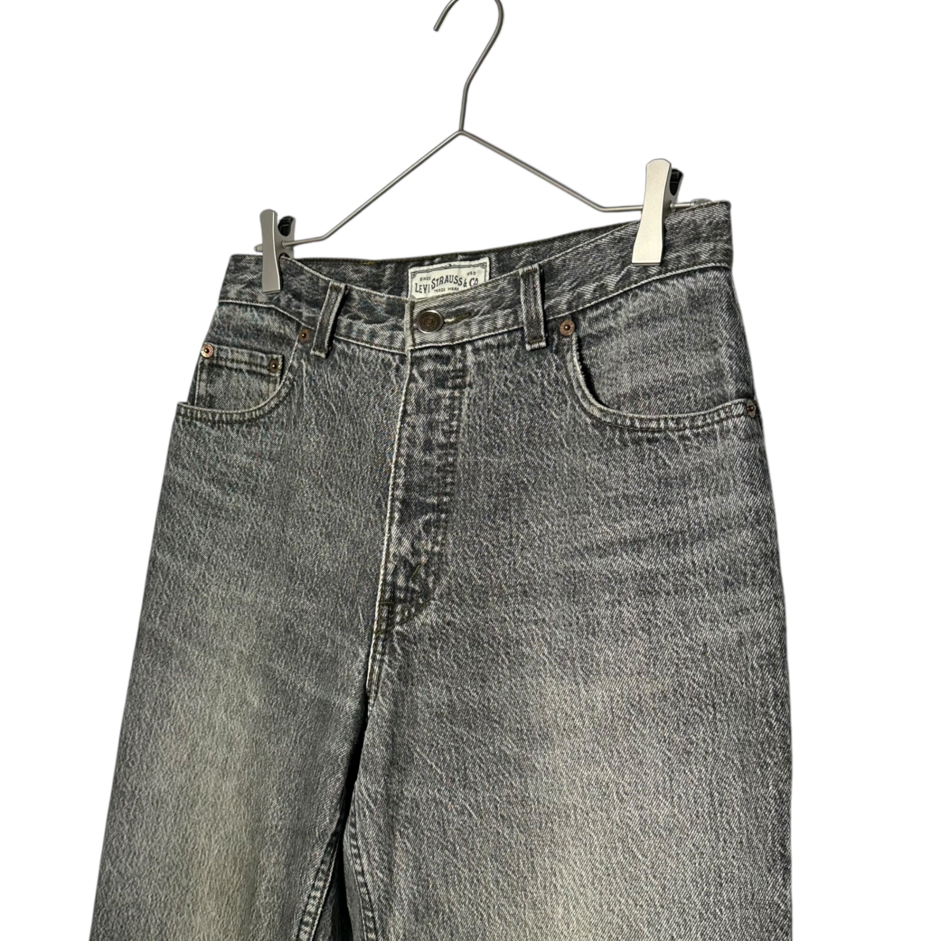 Levi's(リーバイス) 00's SILVER TAB tapered denim pants シルバータブ デニム パンツ W30 L32 グレー