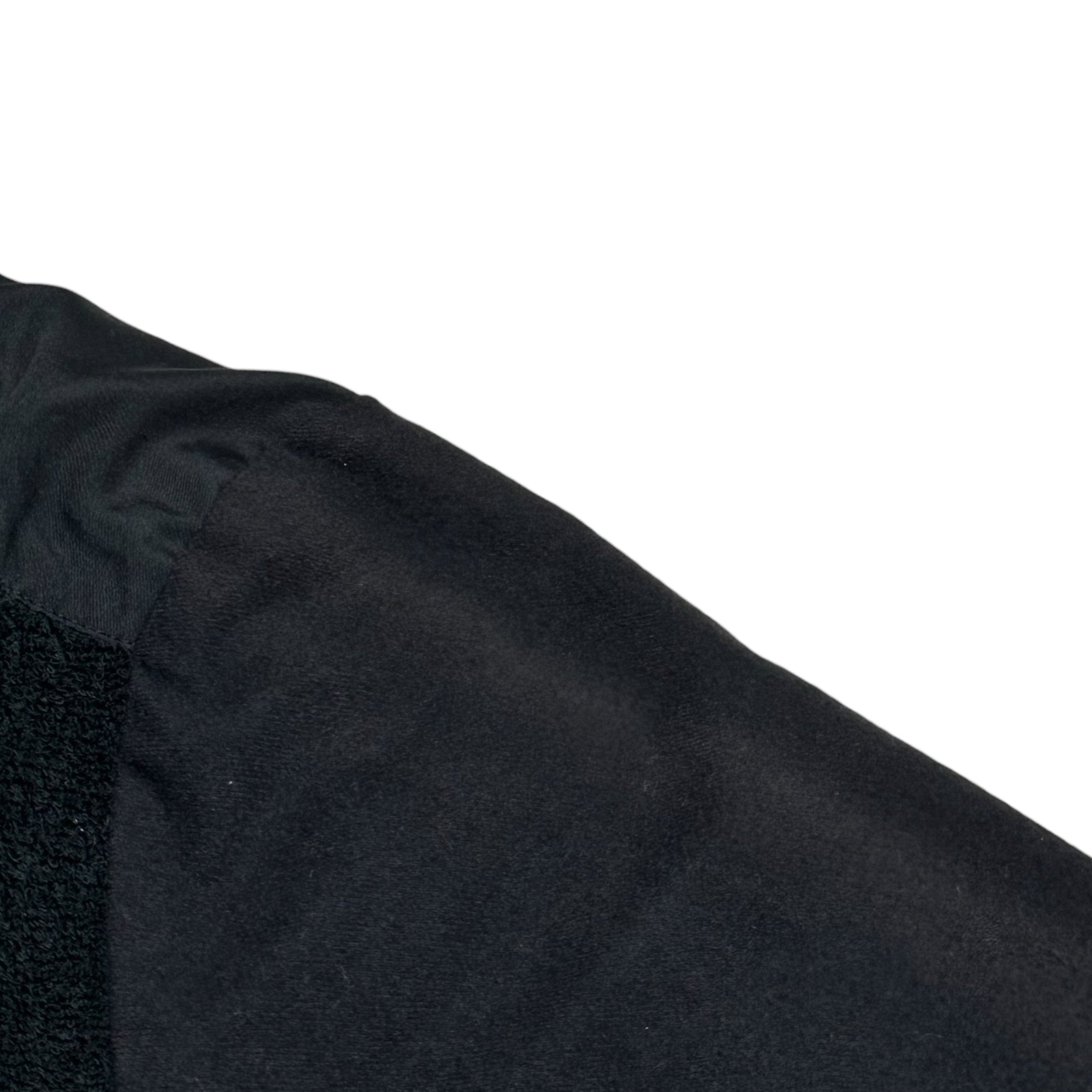 UNDERCOVERISM(アンダーカバイズム) 05SS Reconstructed Pile Fabric Side Check L/S Shirt 再構築 パイル地 サイド チェック 長袖 シャツ 5S216-SH5 2 ブラック×レッド 00's アーカイブ