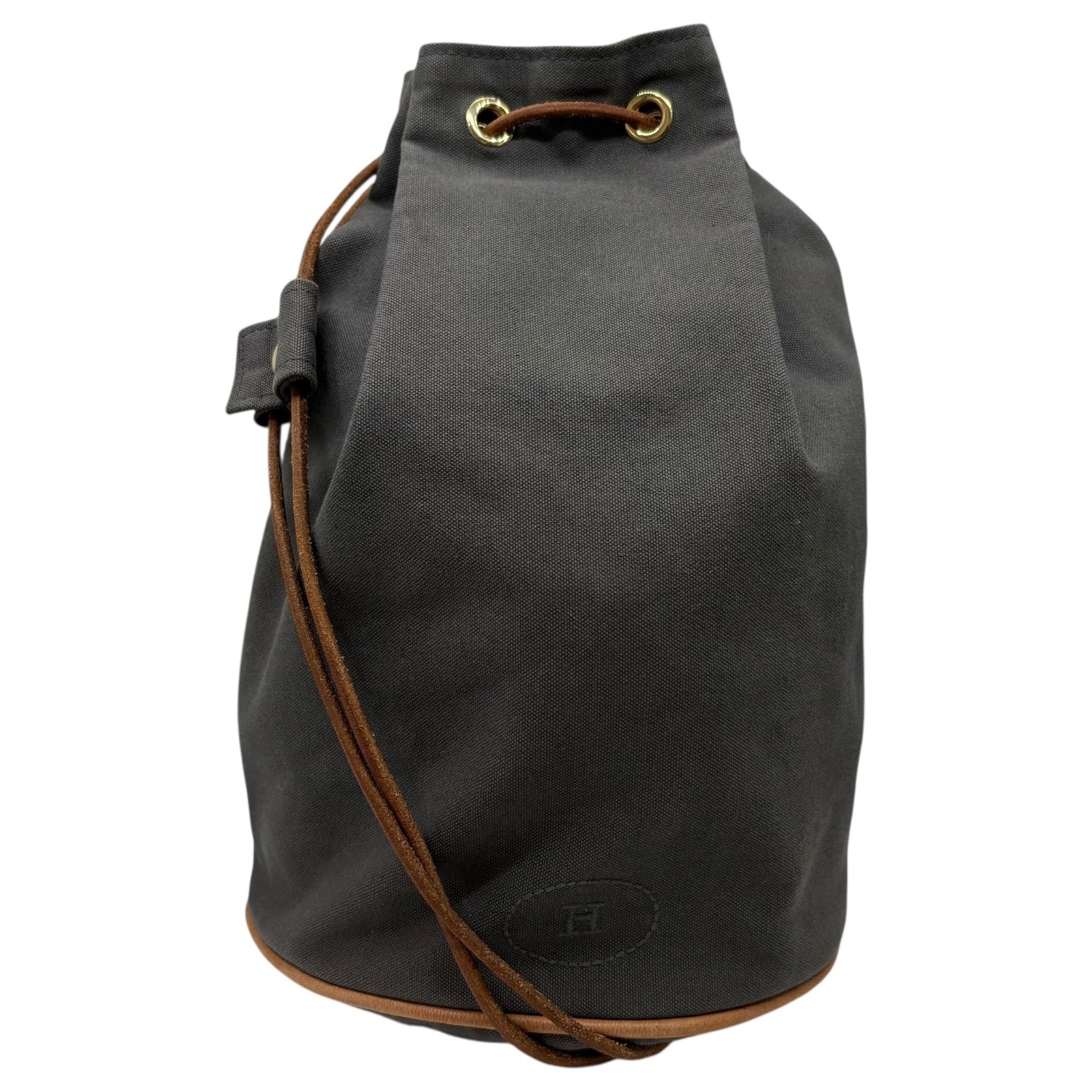 HERMES(エルメス) Polochon Mimir Drawstring Knapsack Shoulder Bag