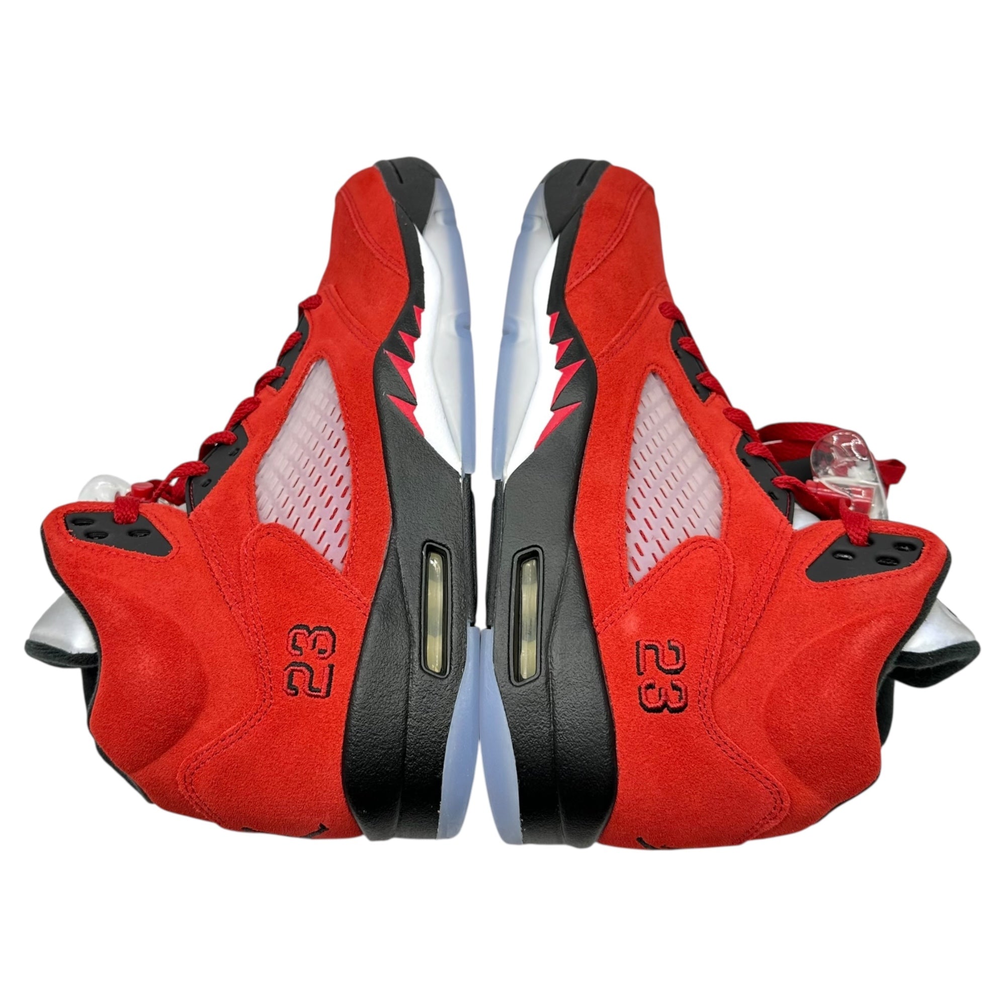 NIKE(ナイキ) Air Jordan 5 "Toro Bravo" ナイキ エア ジョーダン 5 トロブラボー DD0587-600 27.5cm レッド×ブラック 箱付 ハイカット スニーカー AJ5