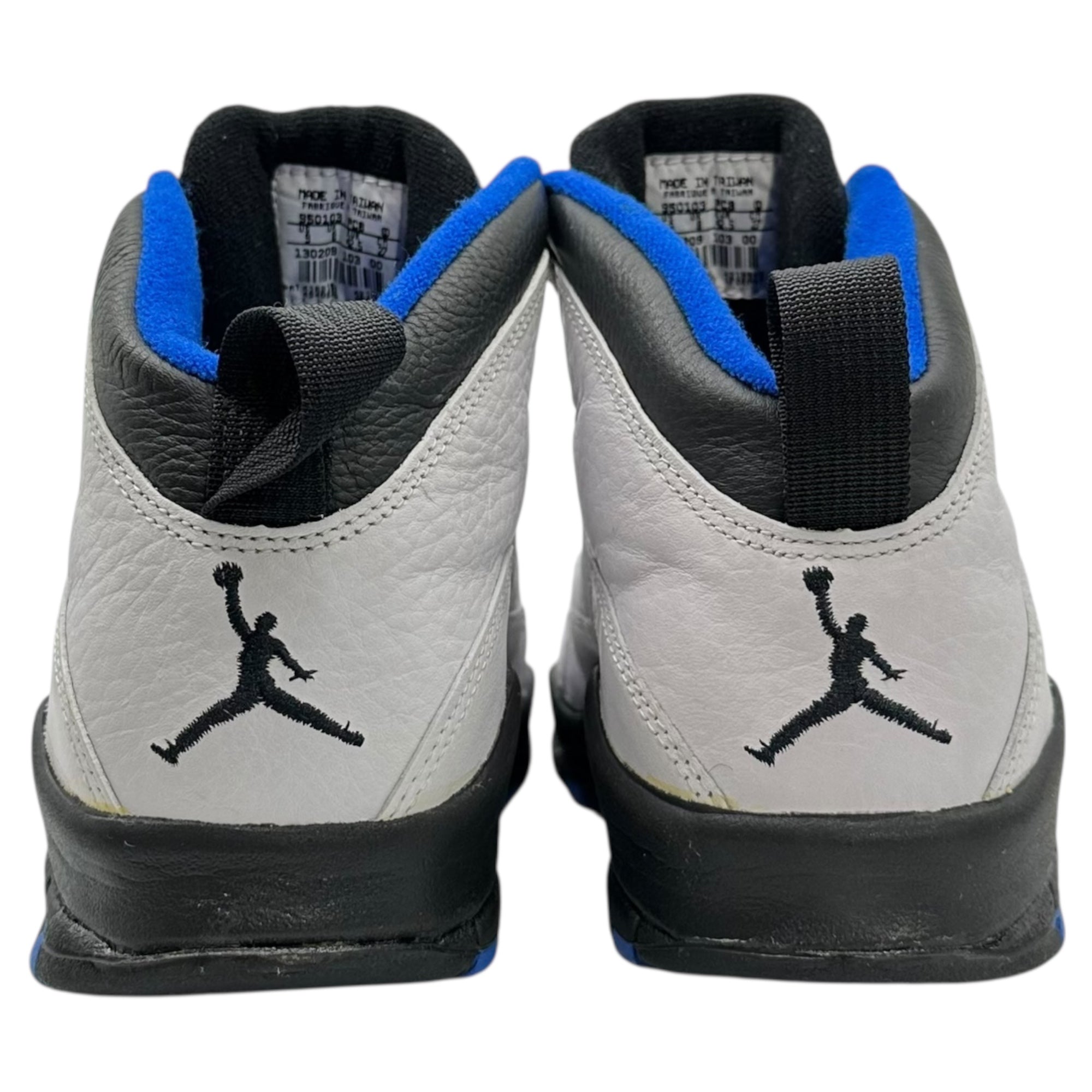 NIKE(ナイキ) 1995 AIR JORDAN 10 OG NEW YORK KNICKS オリジナル エアジョーダン 10 ニューヨーク ニックス 130209-103 27cm ホワイト×ブラック×ブルー 90's 90年代 ヴィンテージ ハイカット スニーカー 箱付