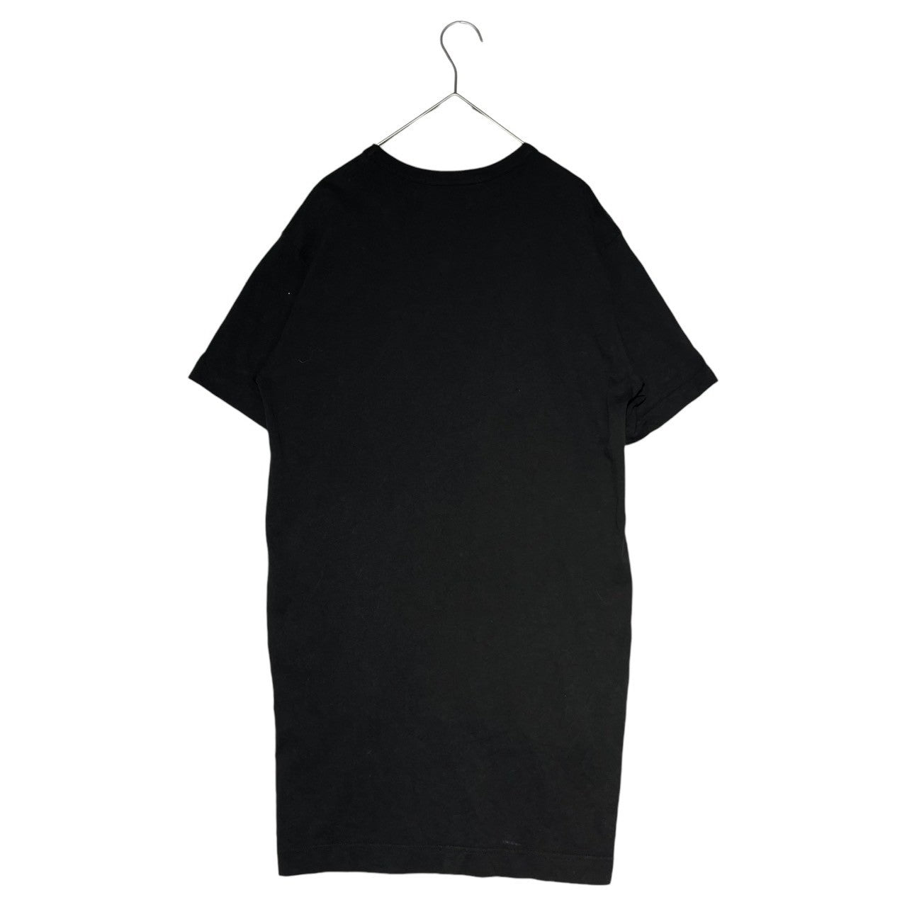 COMME des GARCONS SHIRT(コムデギャルソンシャツ) Front and back asymmetric T-shirt 前後 アシンメトリー Tシャツ S24105 S ブラック