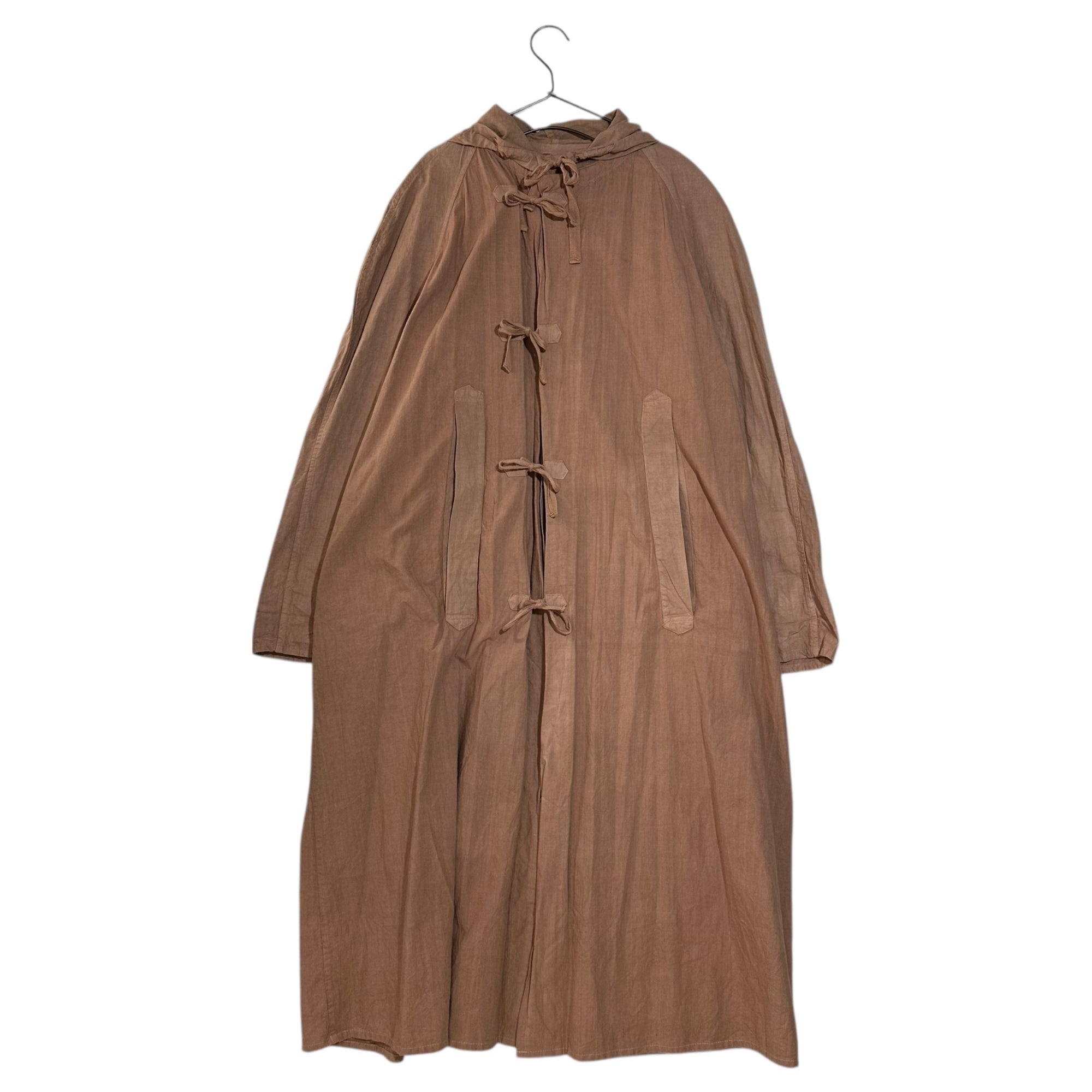 VINTAGE(ヴィンテージ) 70~80's surgical gown coat サージカル ガウン コート SIZE FREE(L程度) ブラウン EURO MILITALY