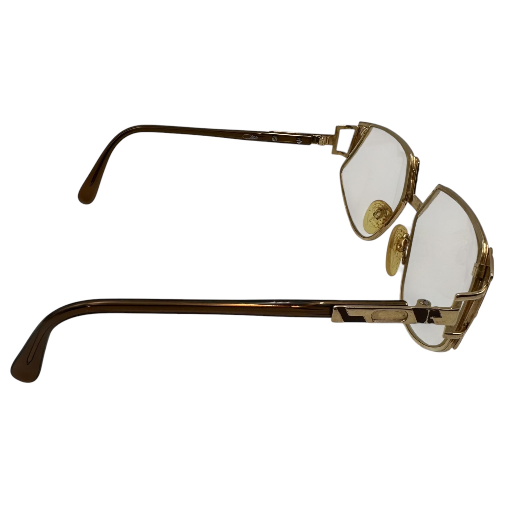 CAZAL(カザール) Design Frame Sunglasses デザイン フレーム サングラス MOD.238 ゴールド×クリア